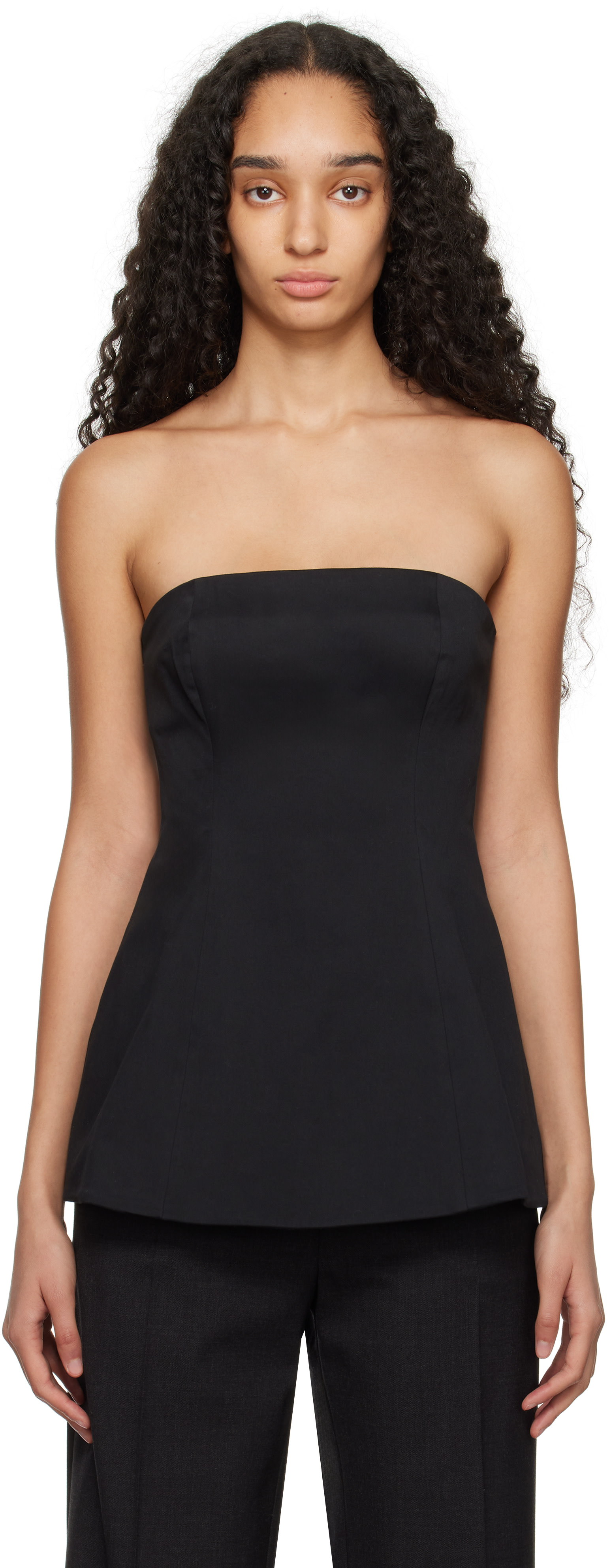 Staud - Black Silvia Top