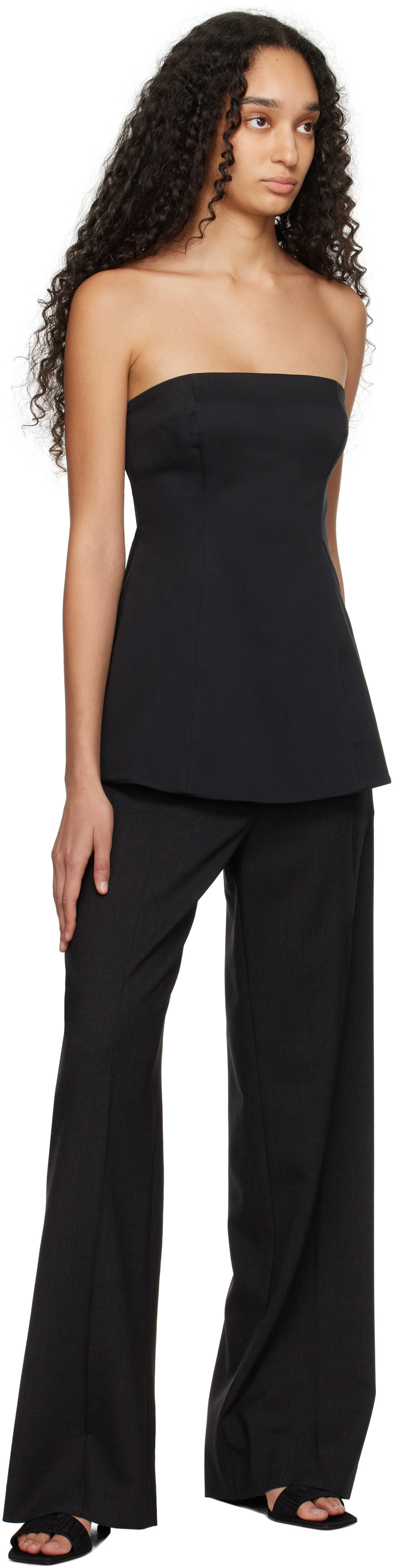 Staud - Black Silvia Top