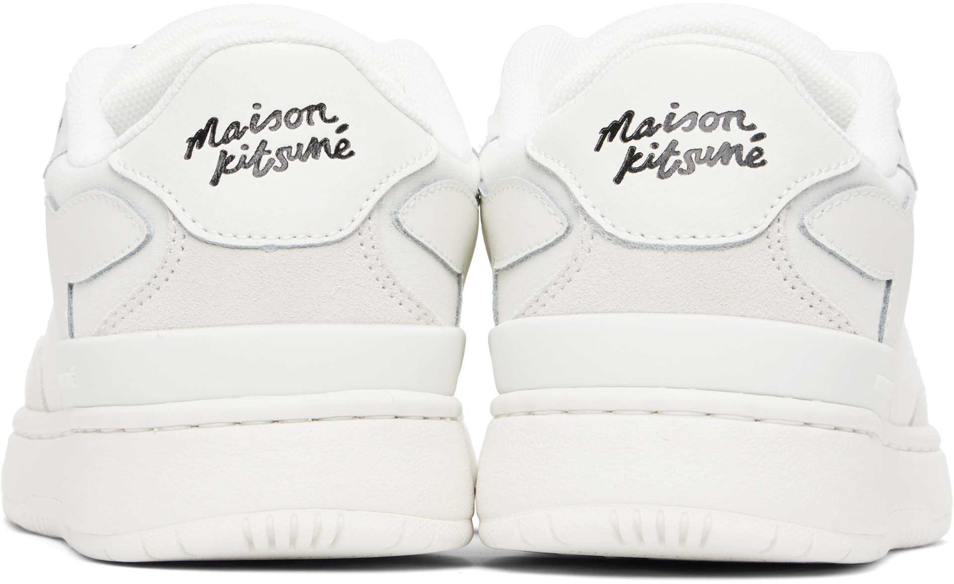 Maison Kitsuné - Baskets Chiru blanches