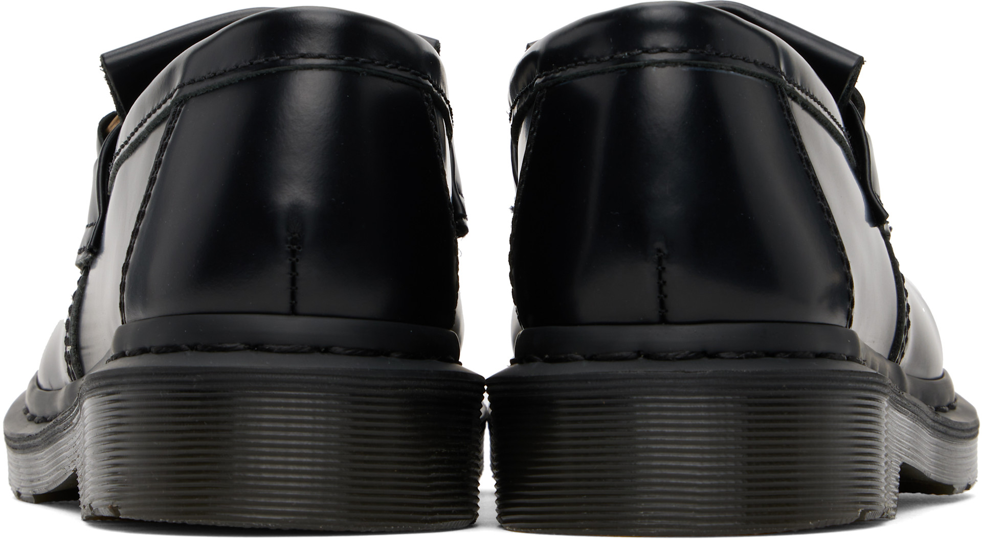 靴 Dr. Martens Adrian Snaffle UK7/US8 Dr. Martens: Black Adrian Snaffle Smooth Leather Kiltie Loafers