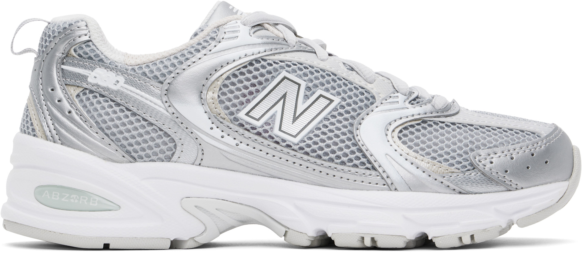 New Balance - Baskets 530 argentées