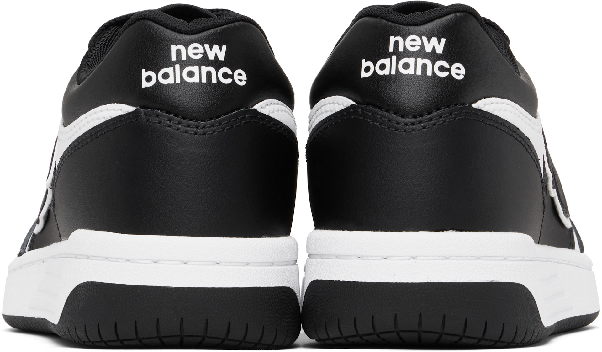 New Balance - Baskets 480 noir et blanc