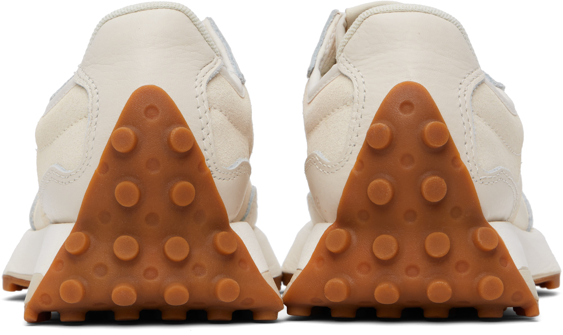 New Balance - Baskets 327 blanc cassé