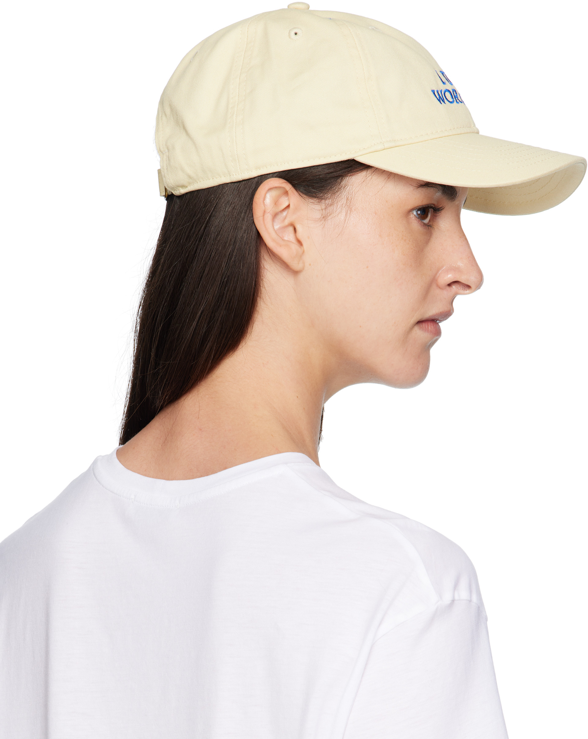 IDEA - Casquette 'SORRY I DON'T WORK HERE' beige