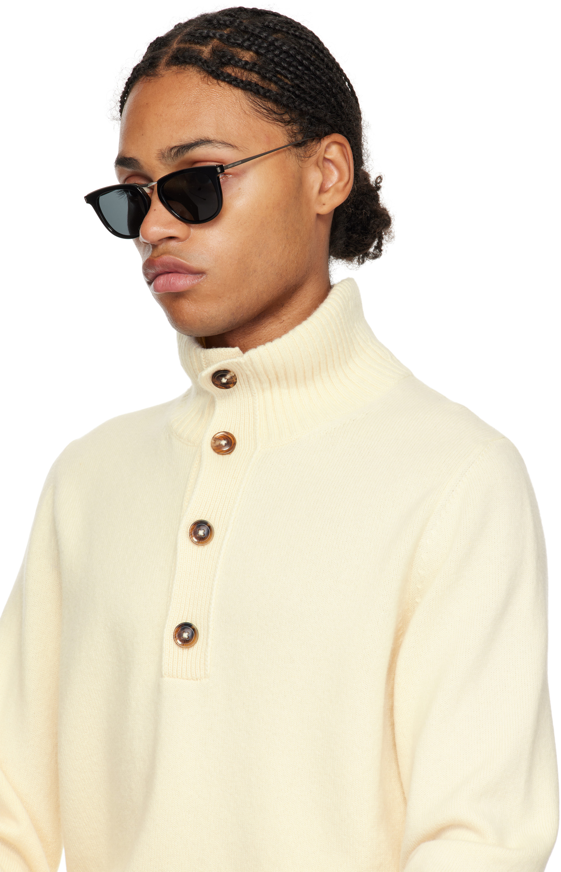 Saint Laurent - ブラック SL 753 サングラス