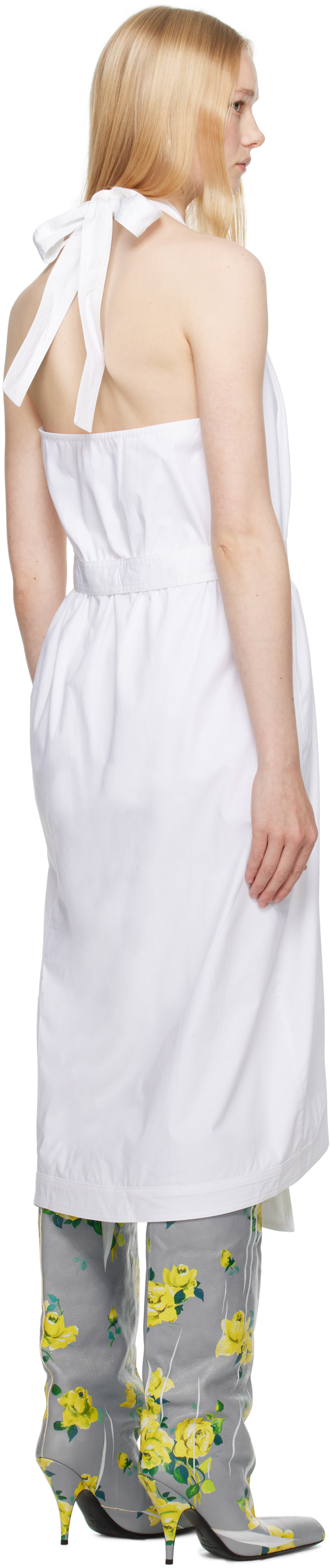 16Arlington - Robe midi Vitalia blanche