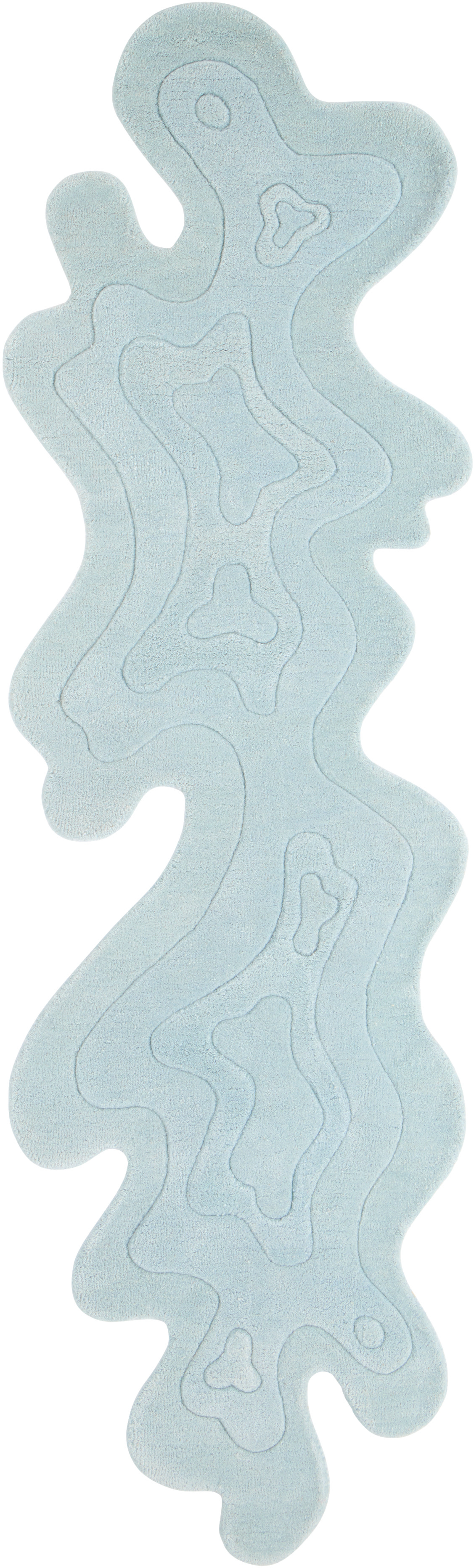 Mush Studios - Grand tapis Selkie Runner bleu