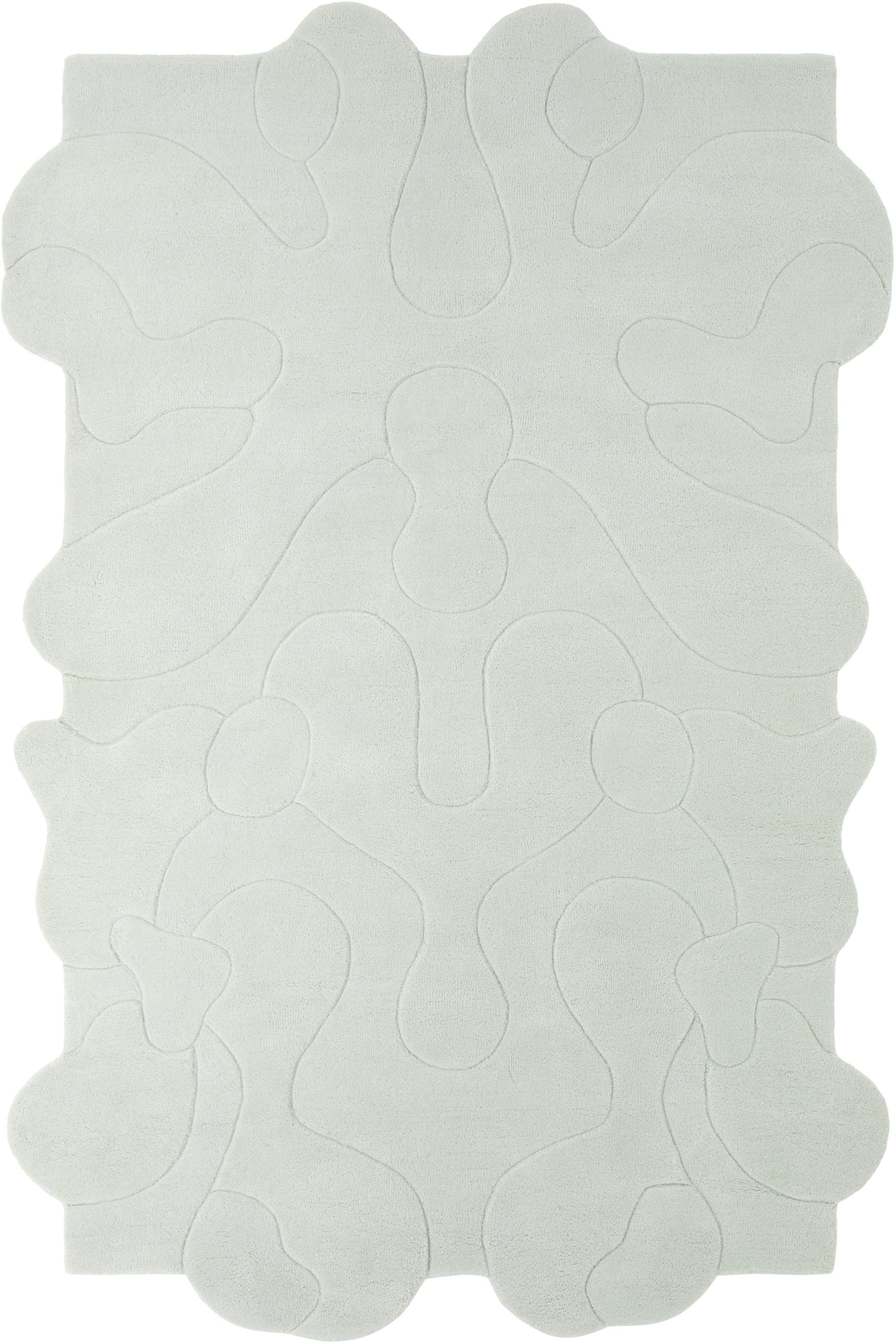 Mush Studios - Grand tapis Blot bleu exclusif à SSENSE