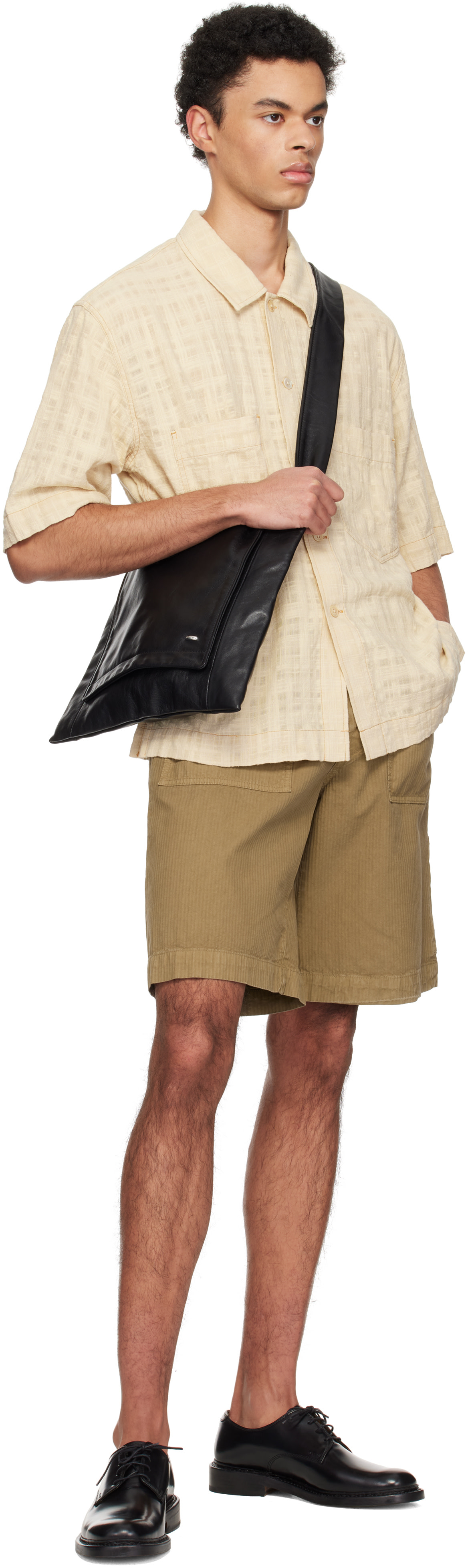 Sunflower - Short de travail ample brun