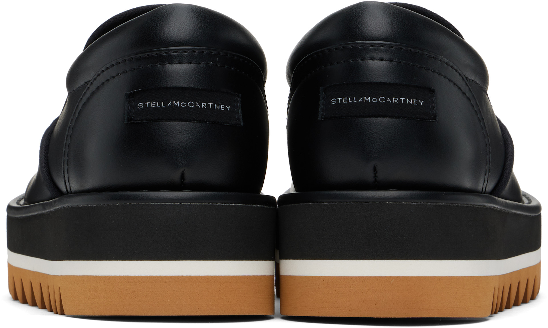 Stella McCartney: ブラック Sneak-Elyse プラットフォーム スニーカー 