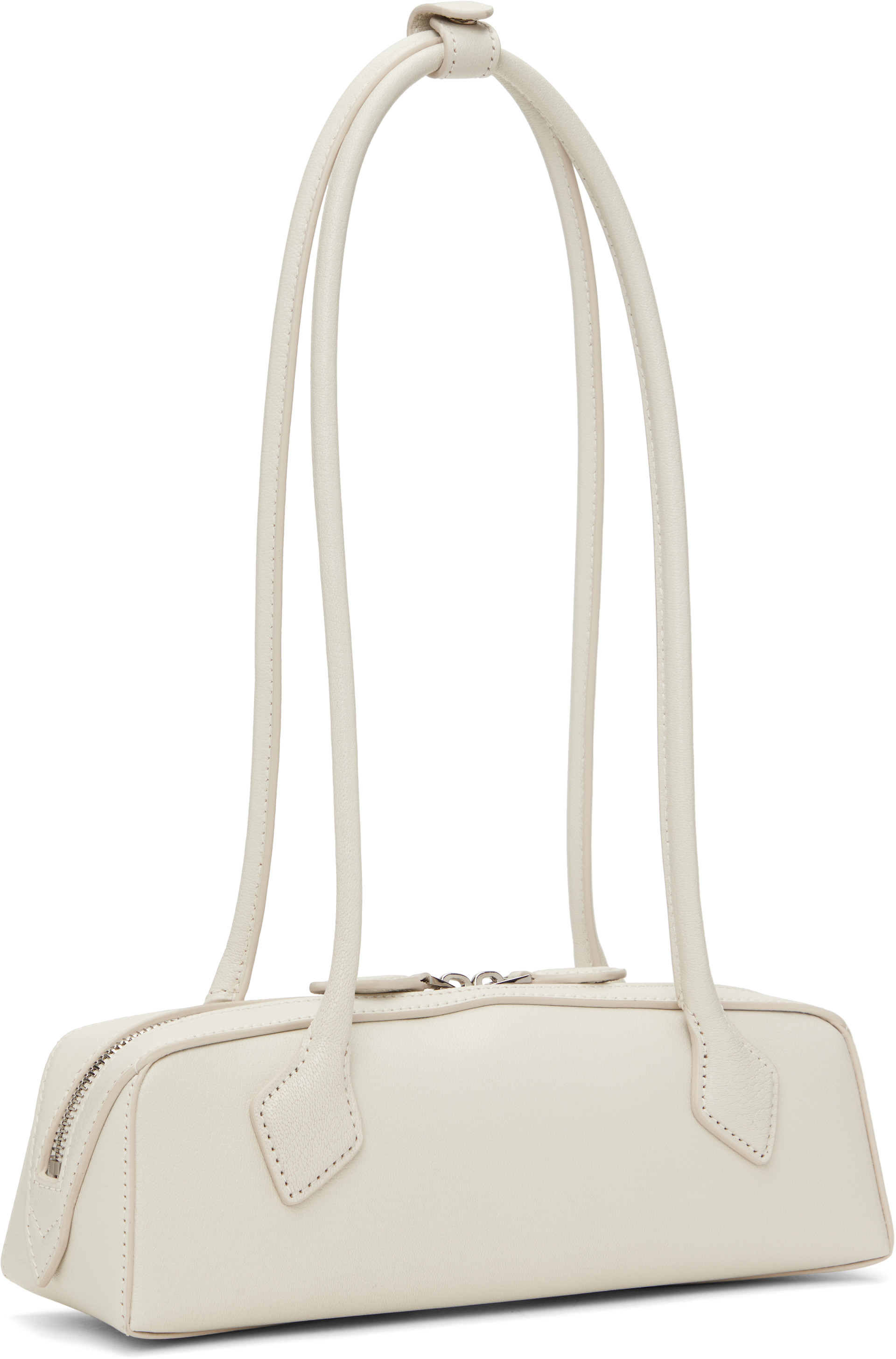 ALAÏA - Petit sac 'Le teckel' blanc cassé