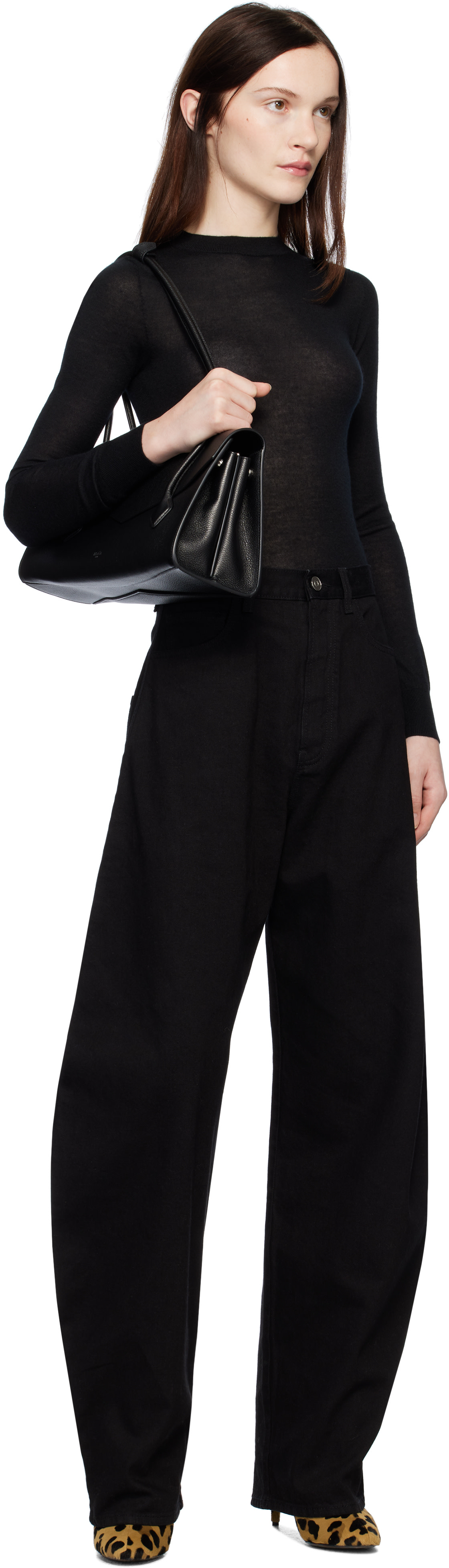 ALAÏA - ブラック Le Teckel Flap バッグ