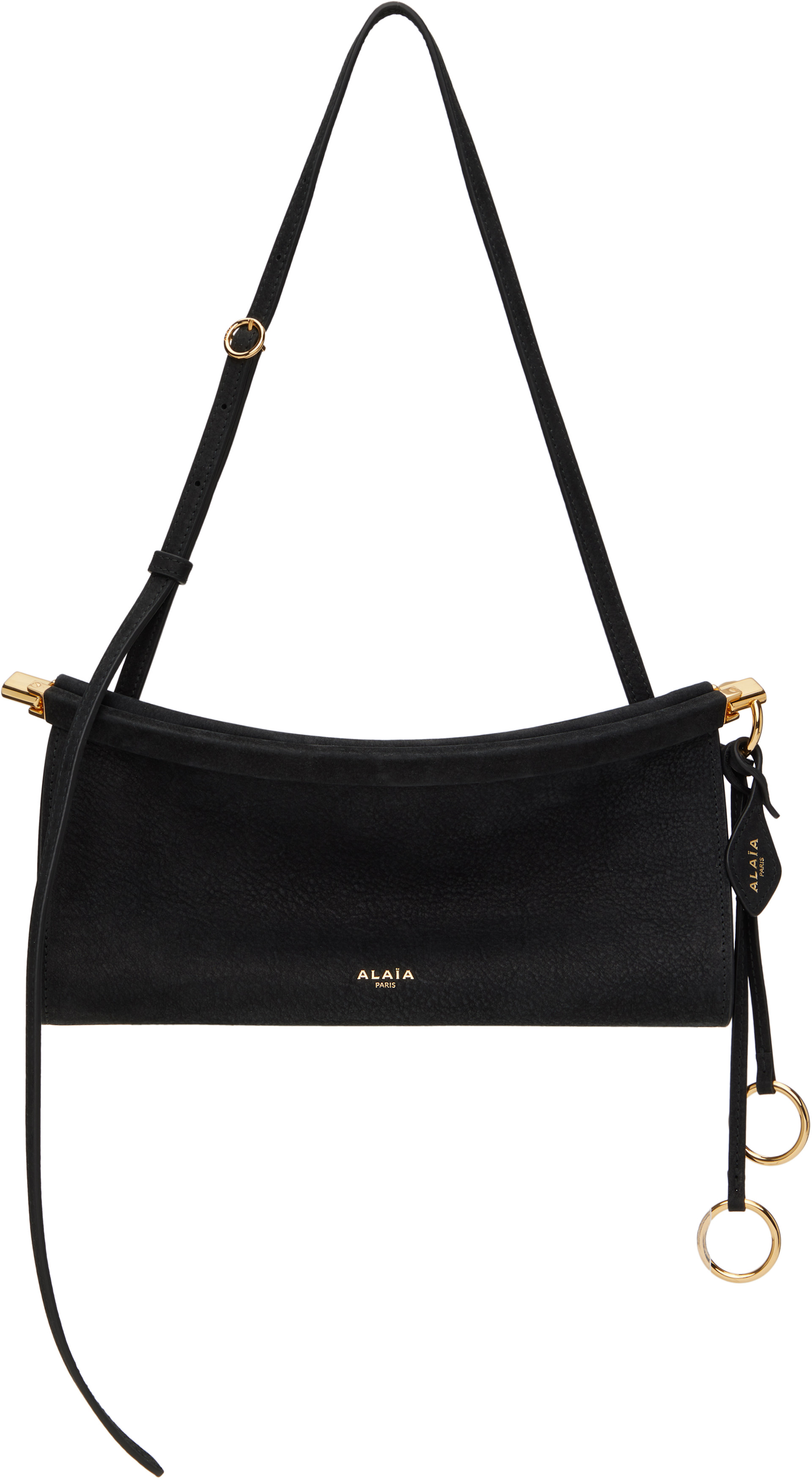 ALAÏA - Petit sac horizontal 'Le click' noir