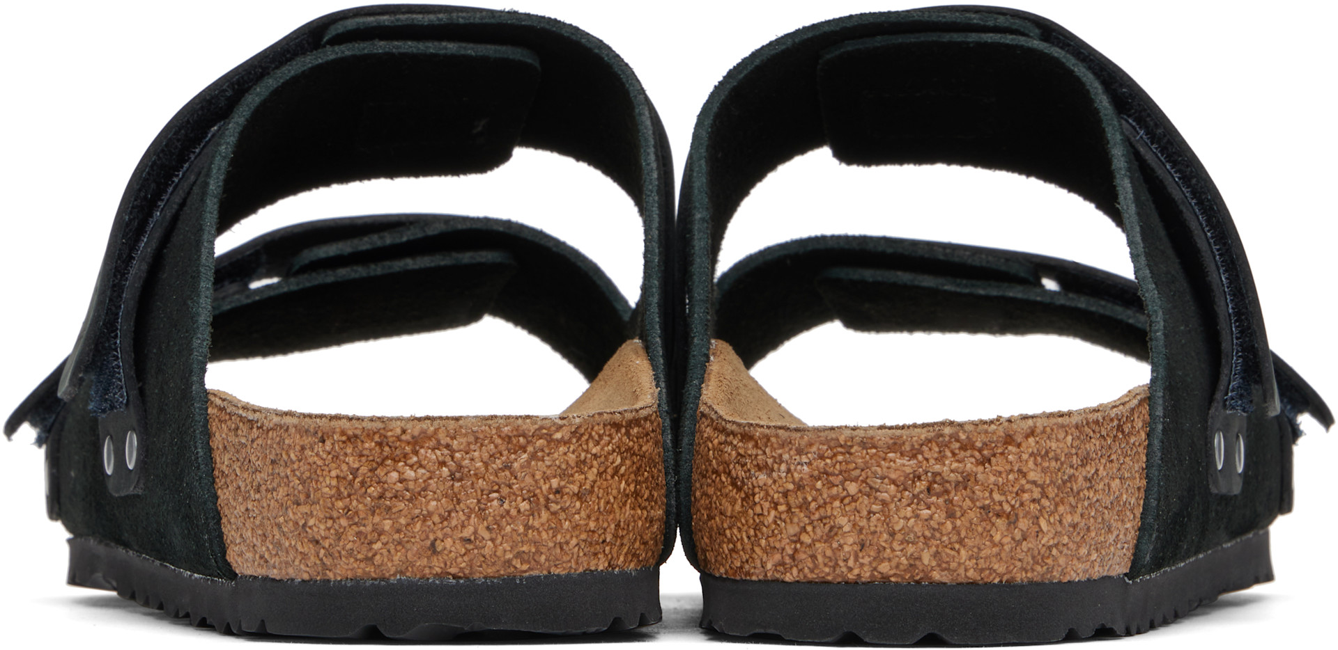 Birkenstock: ブラック Uji レギュラー サンダル | SSENSE 日本