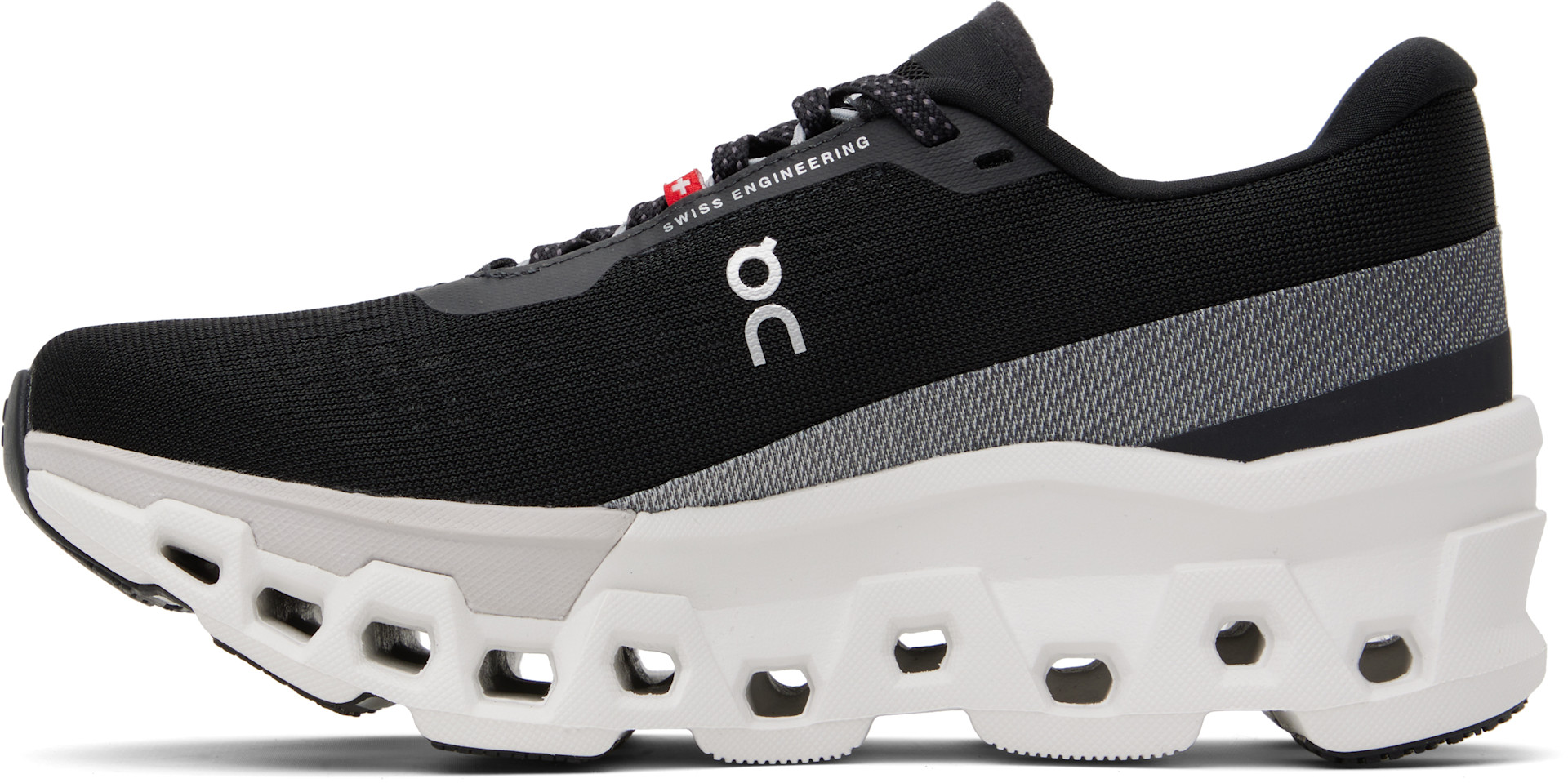 On: Black & White Cloudmonster 2 Sneakers | SSENSE Canada