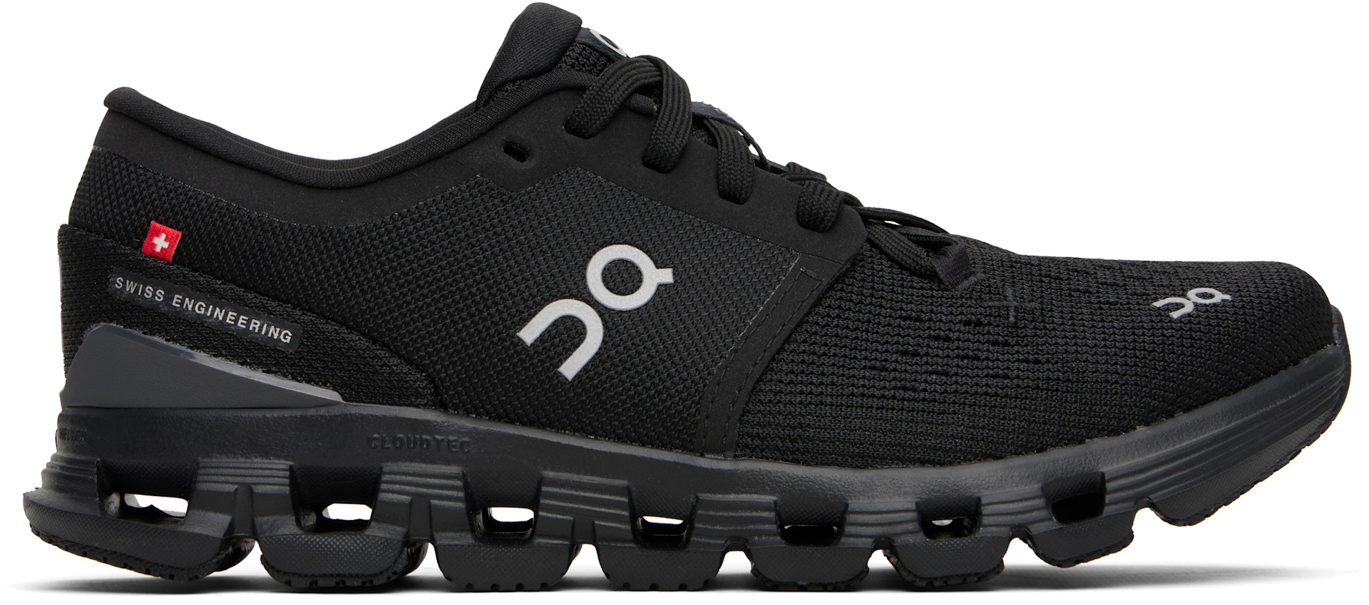 On - Black Cloud X 4 Sneakers