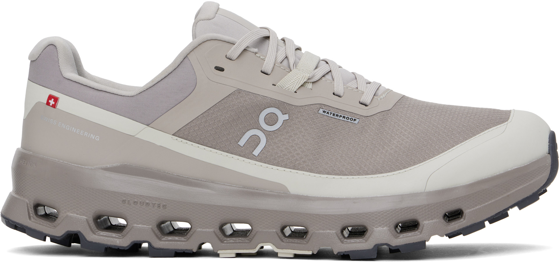 On - Baskets imperméables Cloudvista 2 taupe