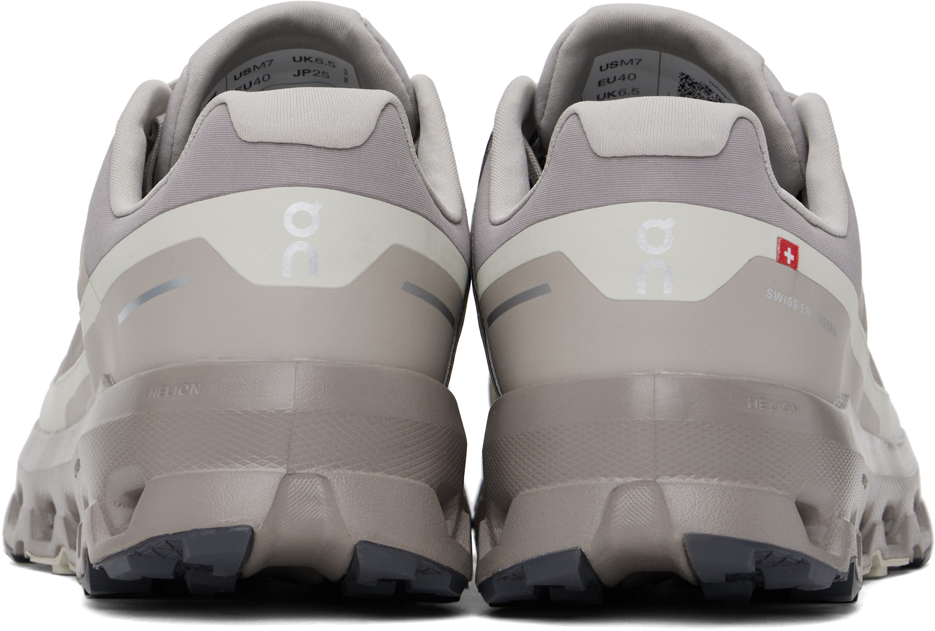 On - Baskets imperméables Cloudvista 2 taupe