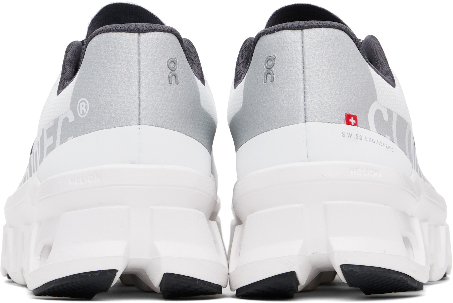On - Baskets Cloudmonster blanc et gris