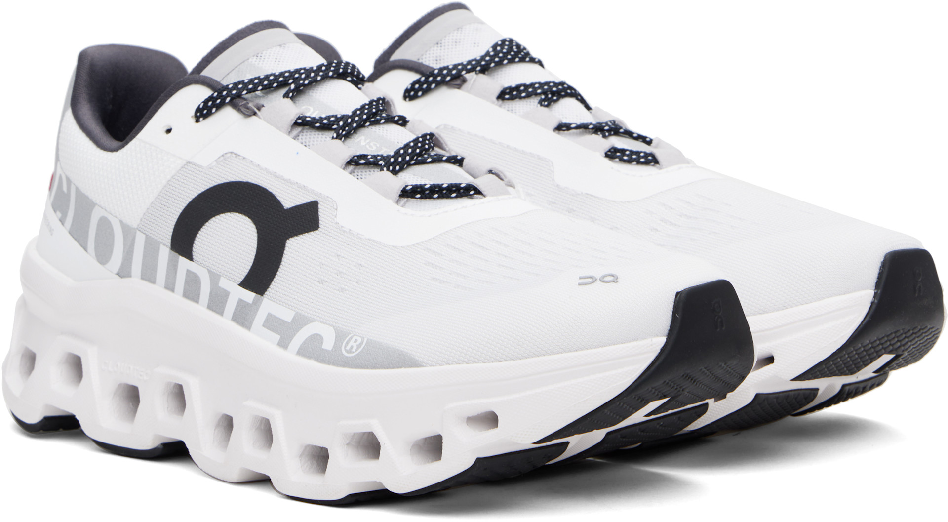 On - Baskets Cloudmonster blanc et gris