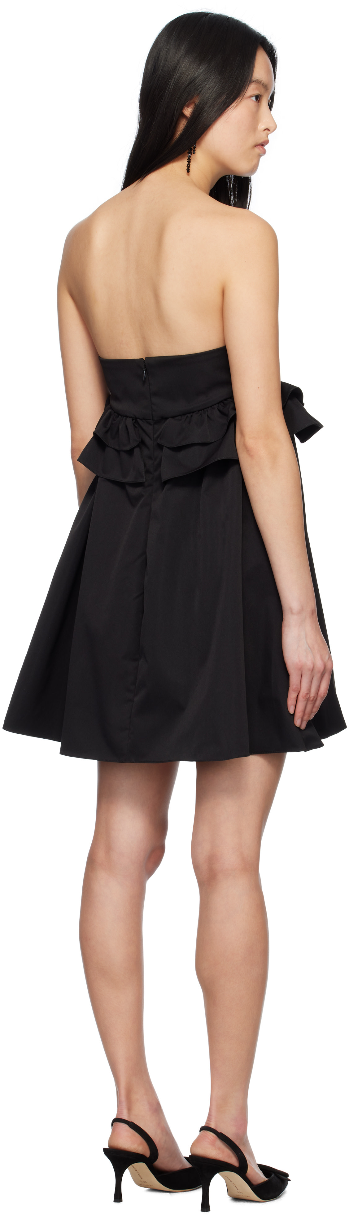 kika vargas mini dress Square Neckline Mini Dress