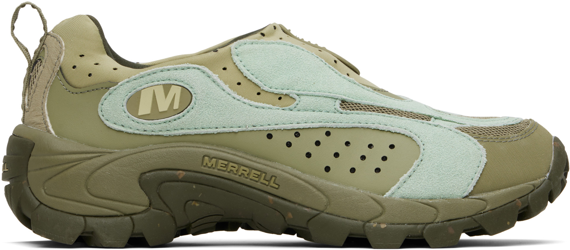 Merrell 1trl - Baskets Moc Speed Streak Evo bleu et vert