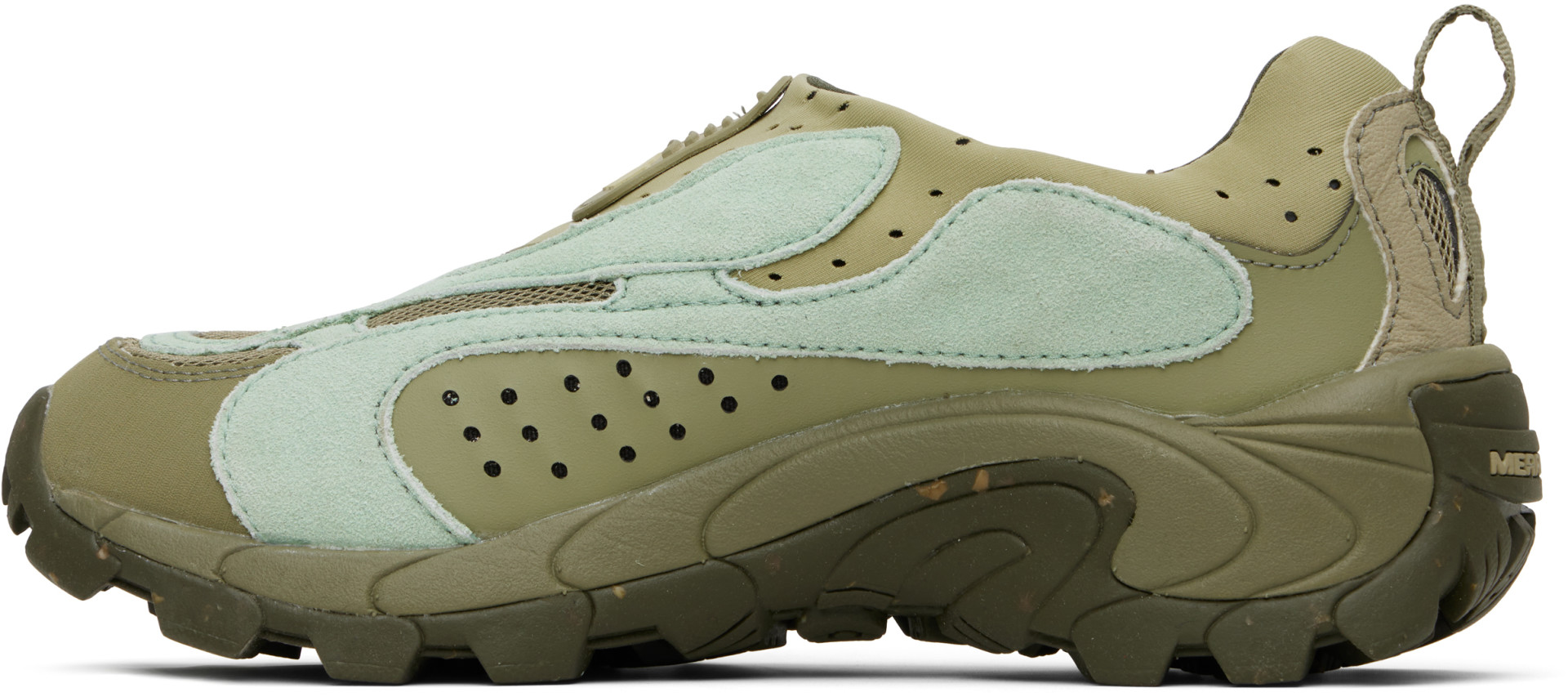 Merrell 1trl - Baskets Moc Speed Streak Evo bleu et vert