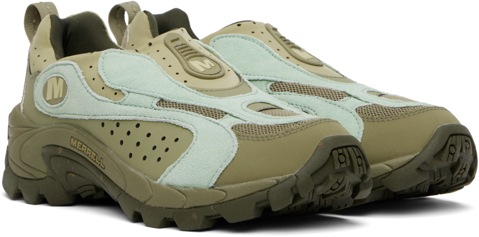 Merrell 1trl - Baskets Moc Speed Streak Evo bleu et vert