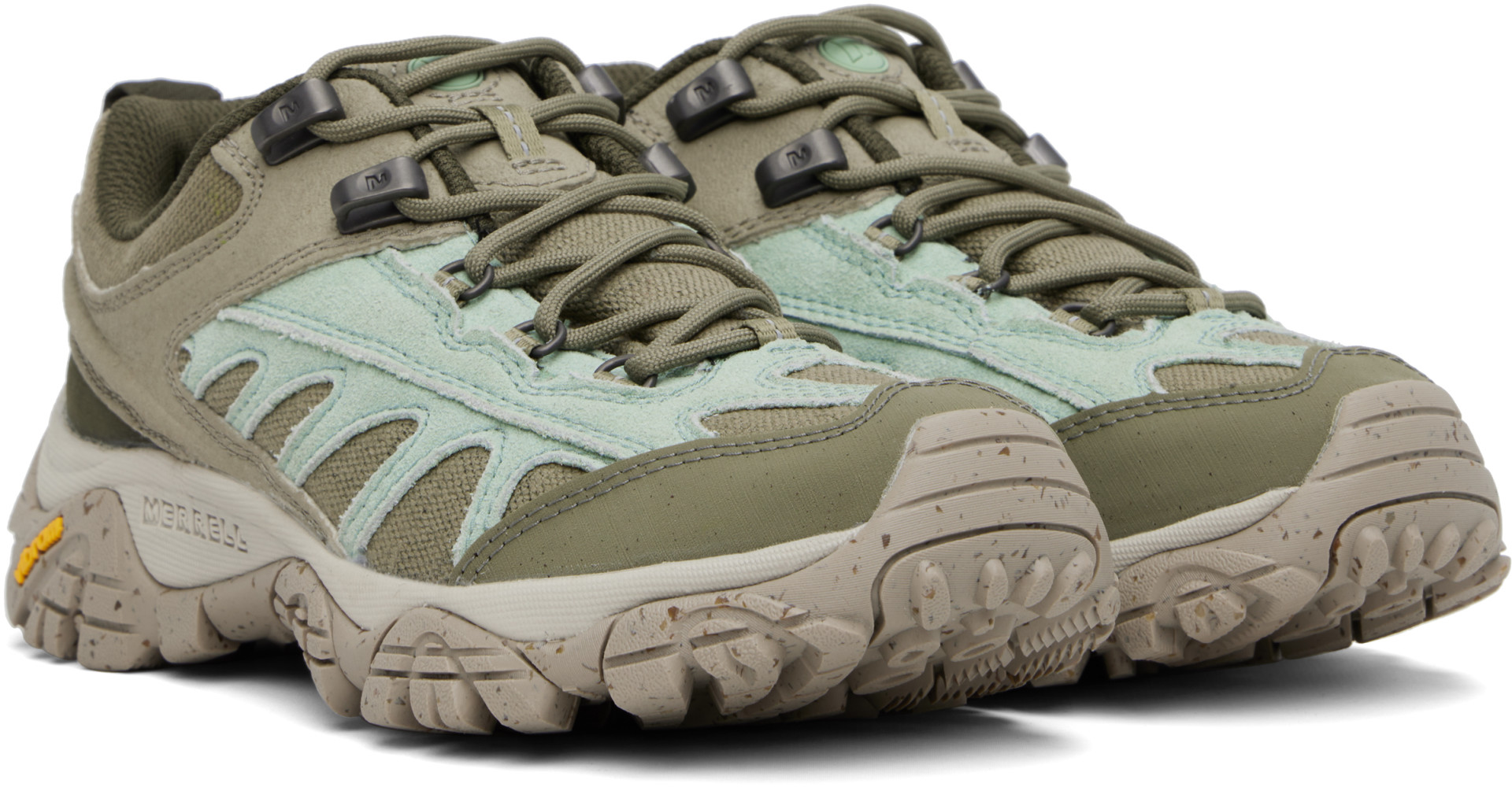 Merrell 1trl - Baskets Moab 2 Mesa Luxe Eco 1TRL vert et bleu