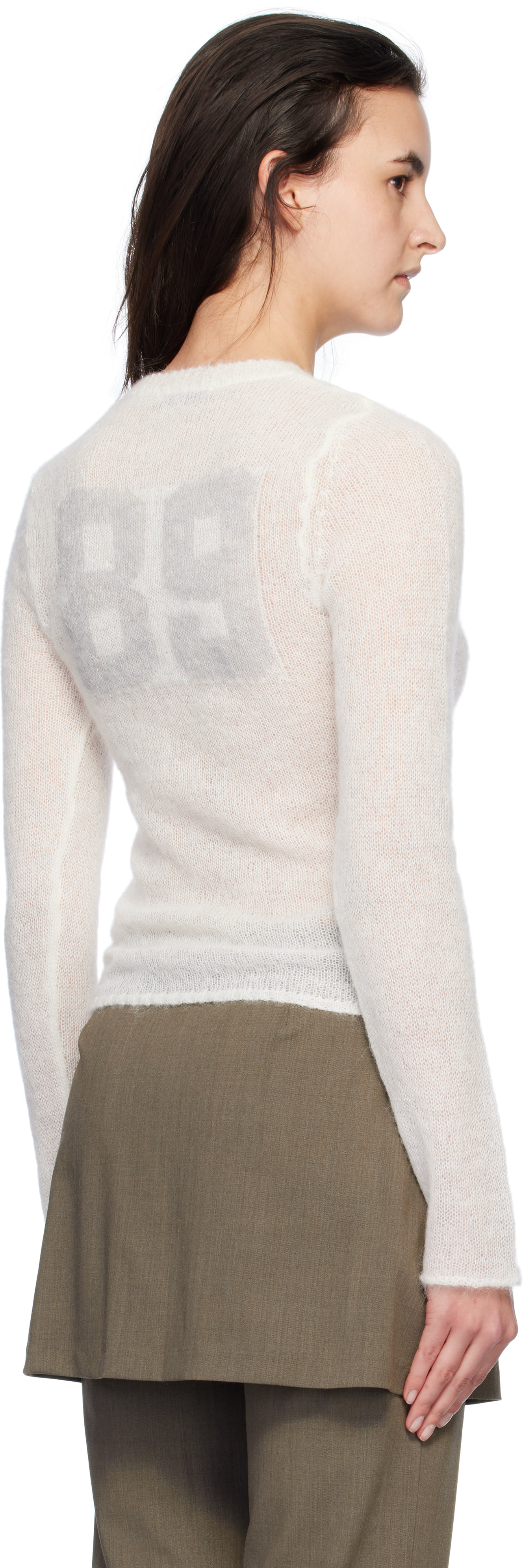 Paloma Wool: Off-White Fine Champions Sweater | SSENSE