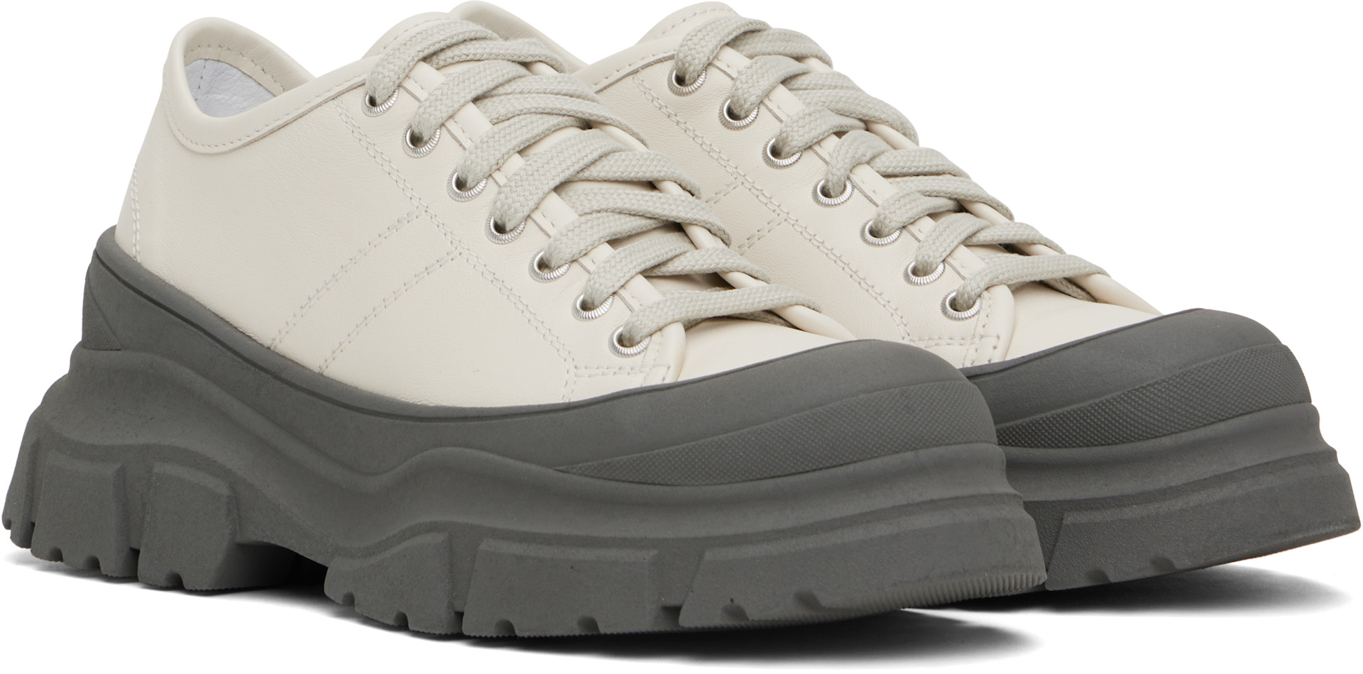 Sofie D’Hoore - Baskets Feat beige et gris