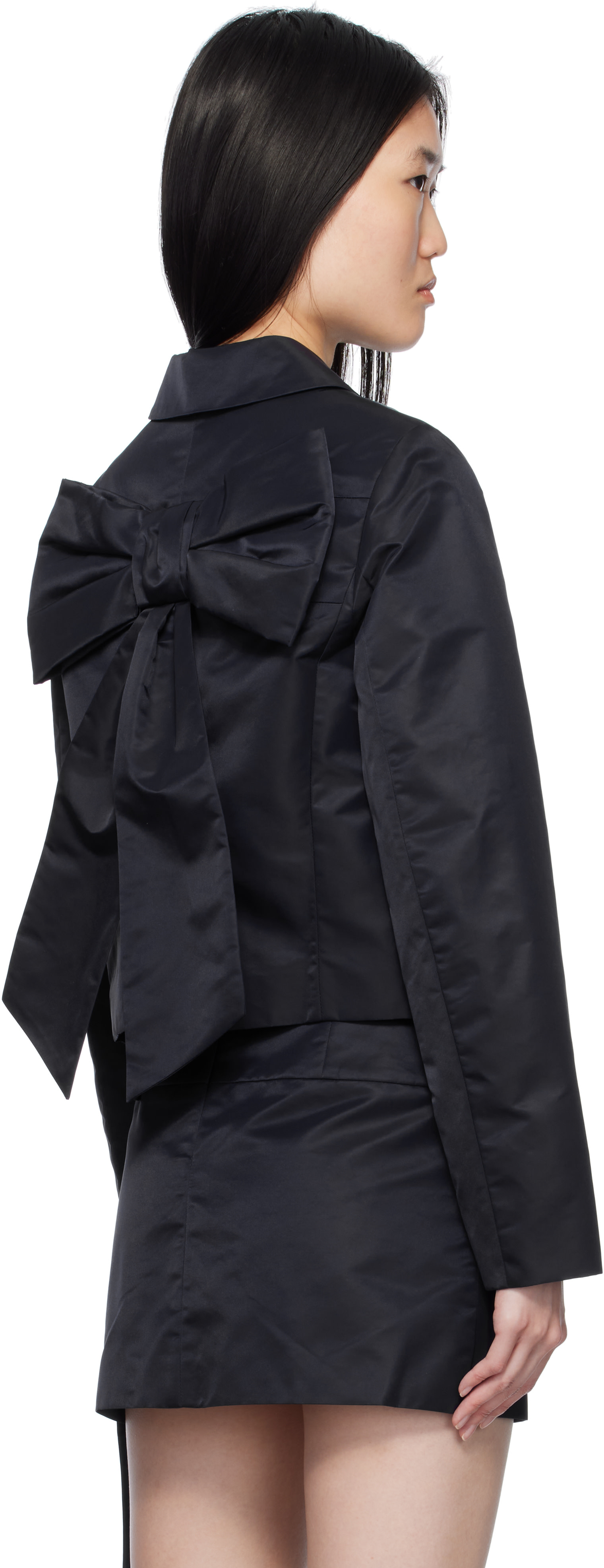 Sandy Liang - Navy Shelby Jacket