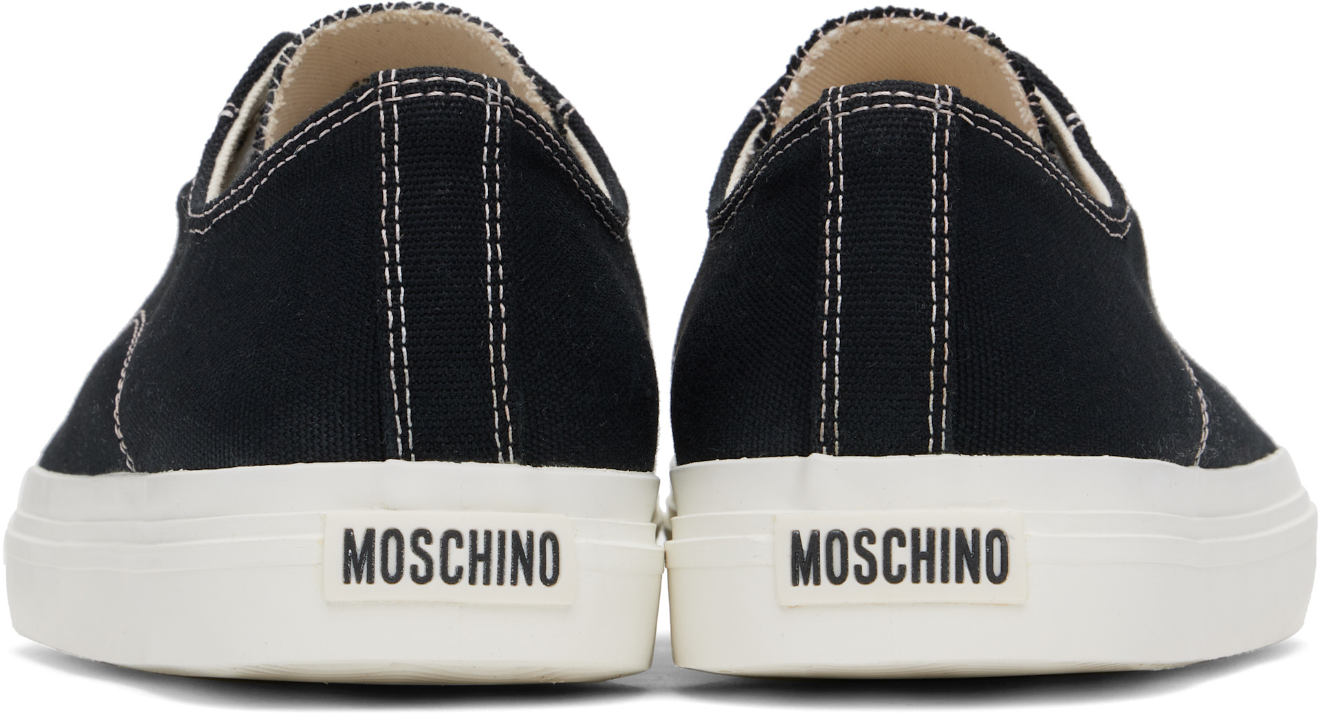 Moschino - Baskets Edge noires