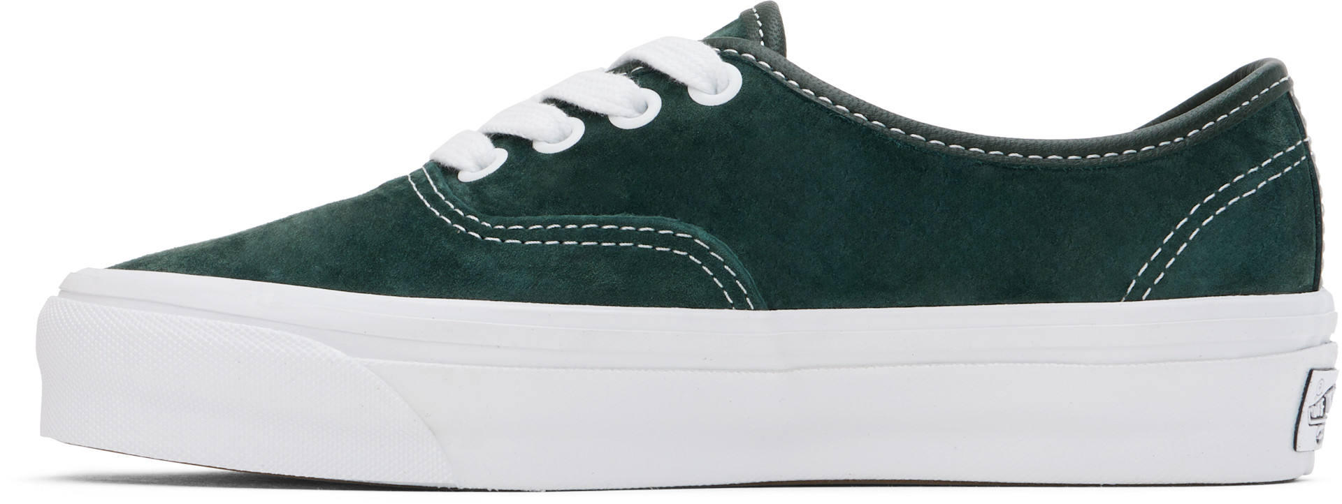 Vans - Baskets Authentic 44 vertes en suède - Premium