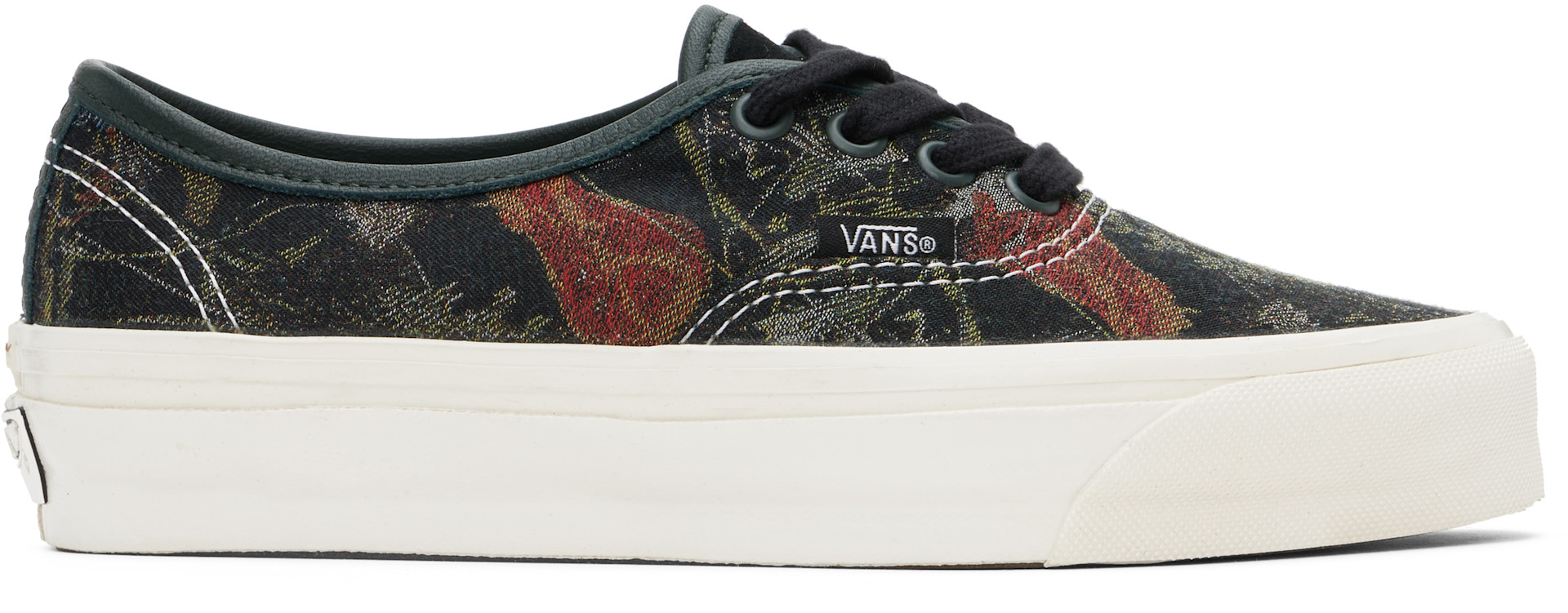 Vans: ブラック Premium Authentic 44 ジャカード スニーカー | SSENSE