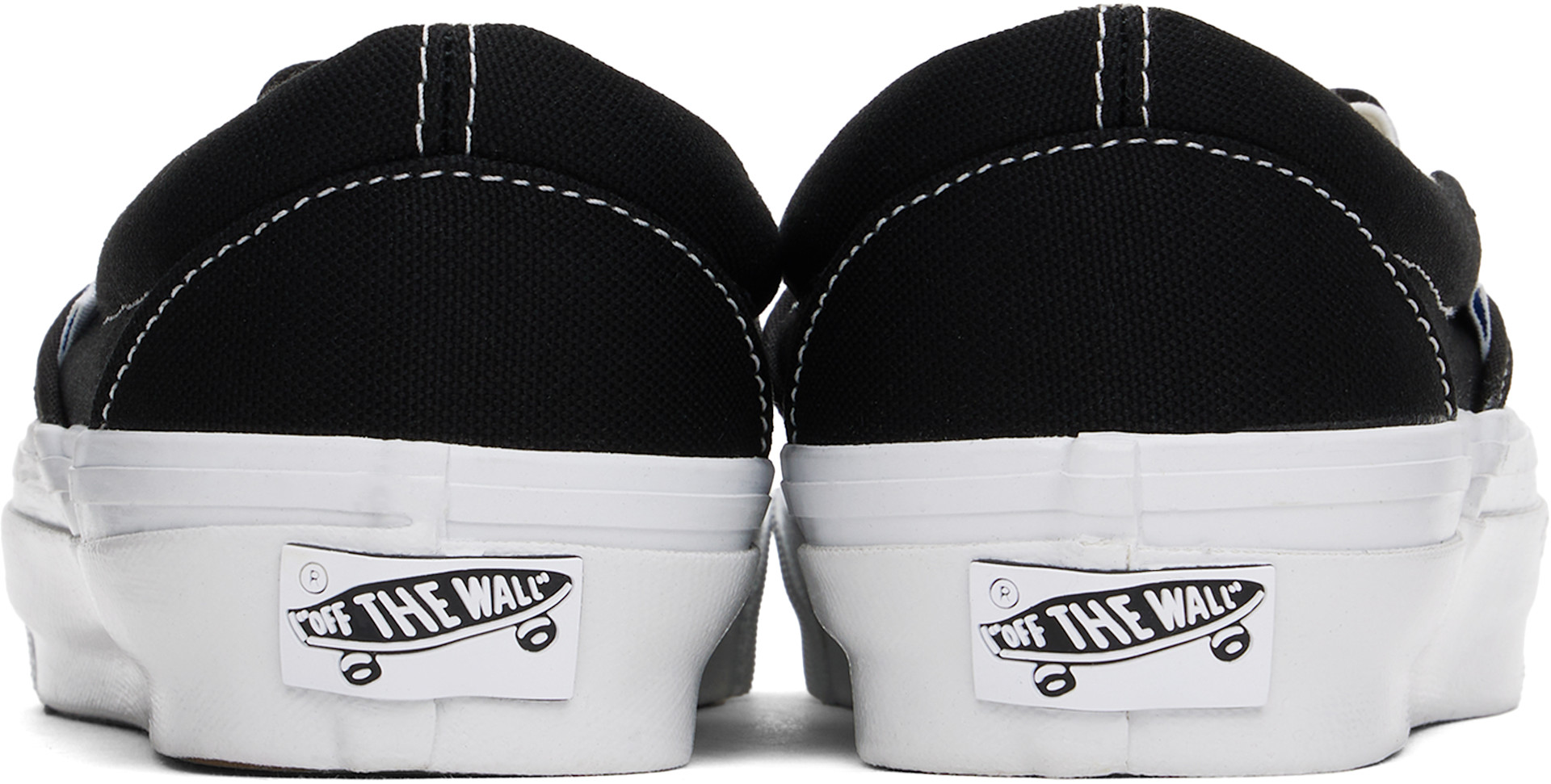 Vans: ブラック Reissue 98 スリッポンスニーカー | SSENSE 日本
