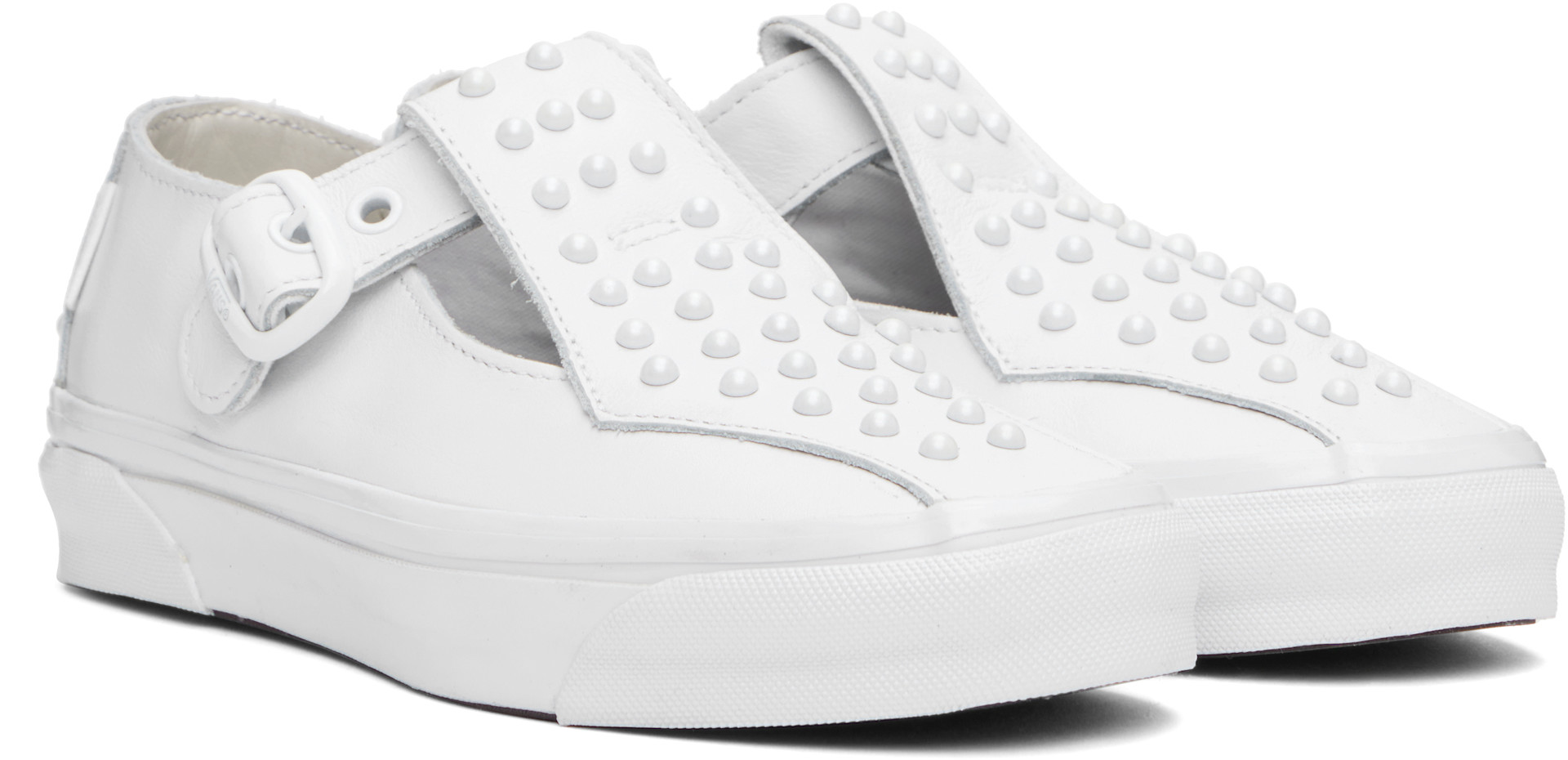 Vans: White LX Mary Jane 93 Sneakers | SSENSE Canada