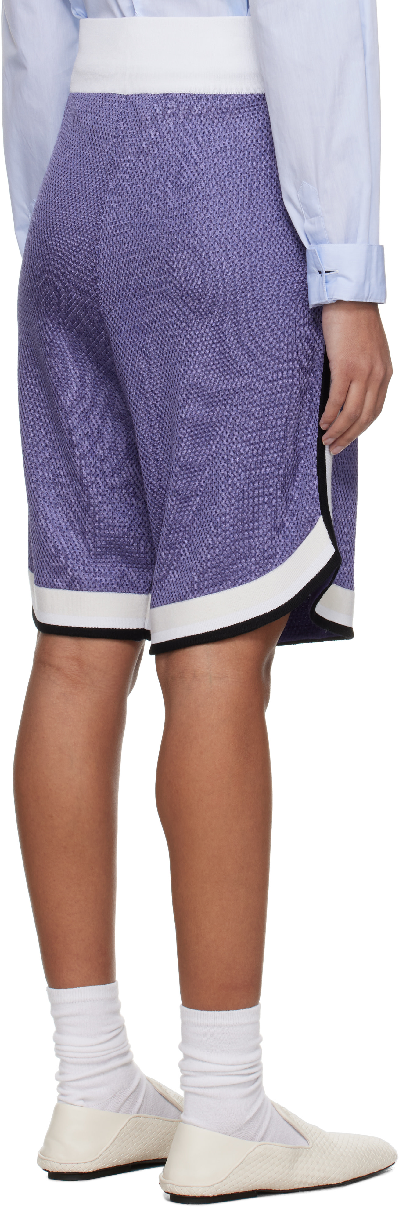 Wales Bonner - Short Rio mauve