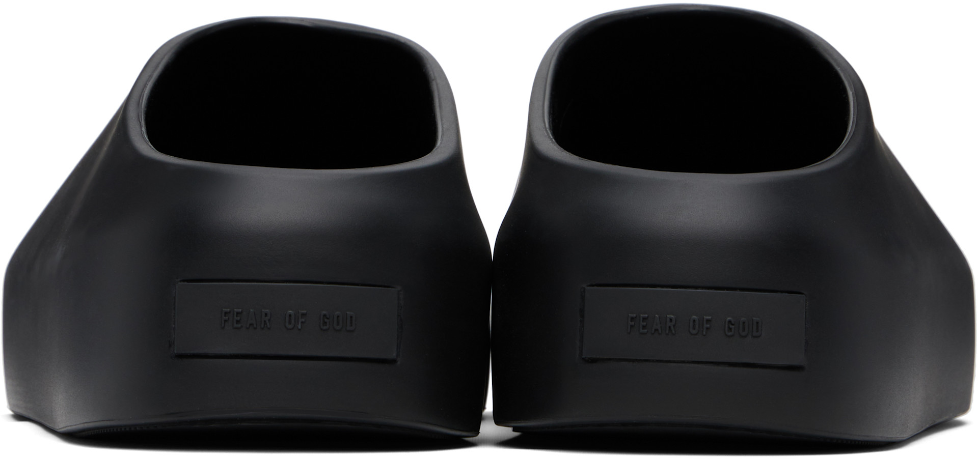Fear of God: Black California 2.0 Slip-on Loafers | SSENSE