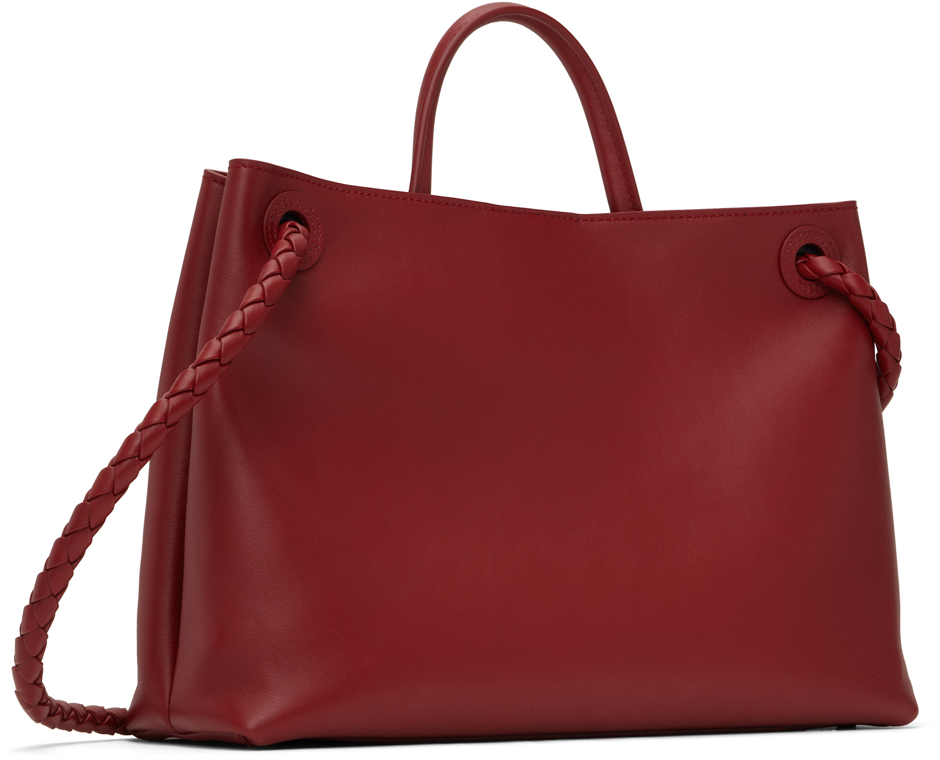 Bottega Veneta: レッド Andiamo バッグ | SSENSE 日本