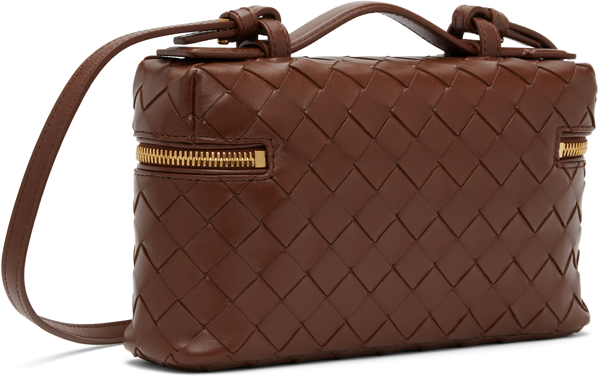 Bottega Veneta: Brown Bang Bang Bag | SSENSE