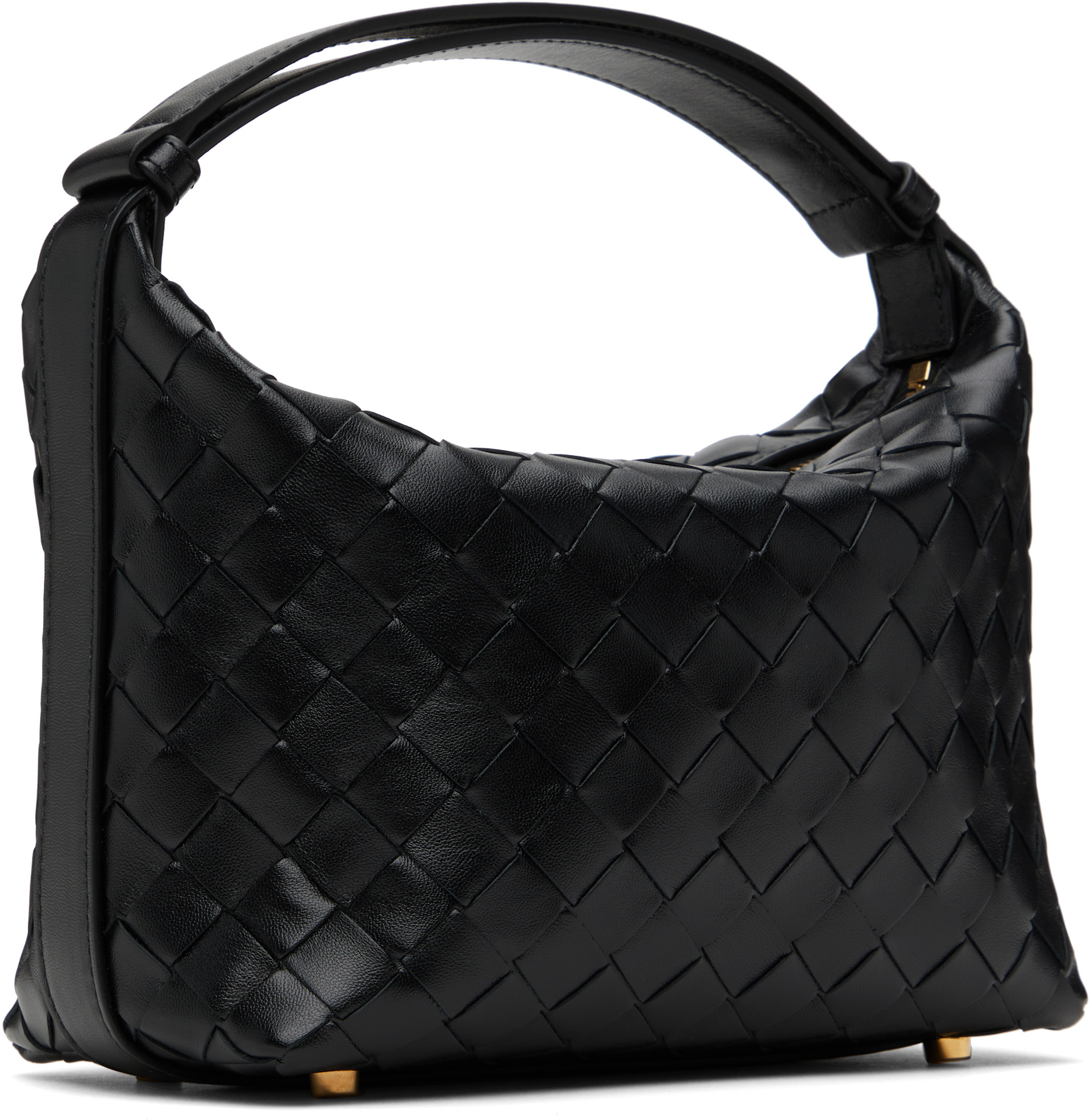 Bottega Veneta - Mini sac Wallace noir