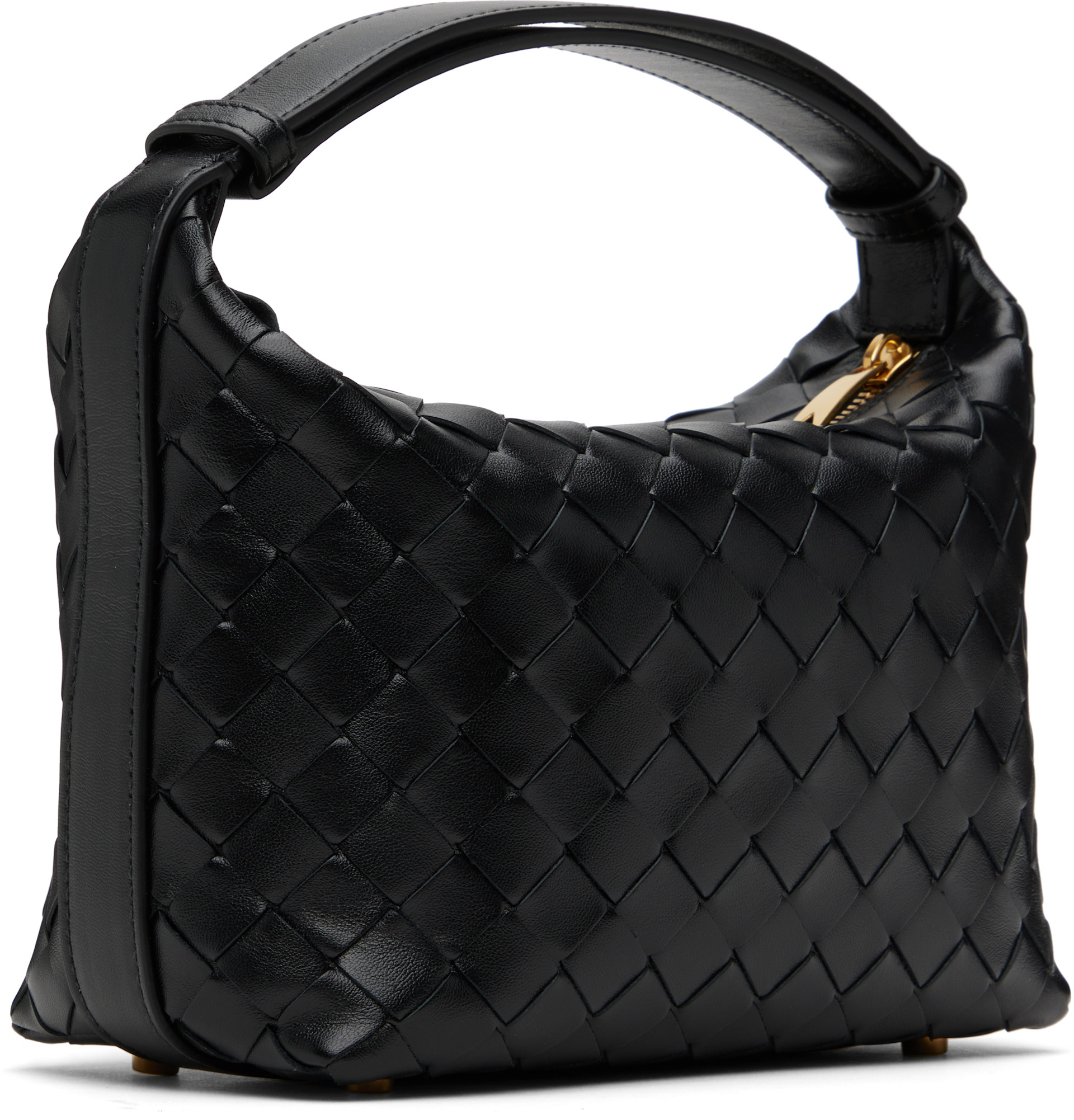 Bottega Veneta - Mini sac Wallace noir