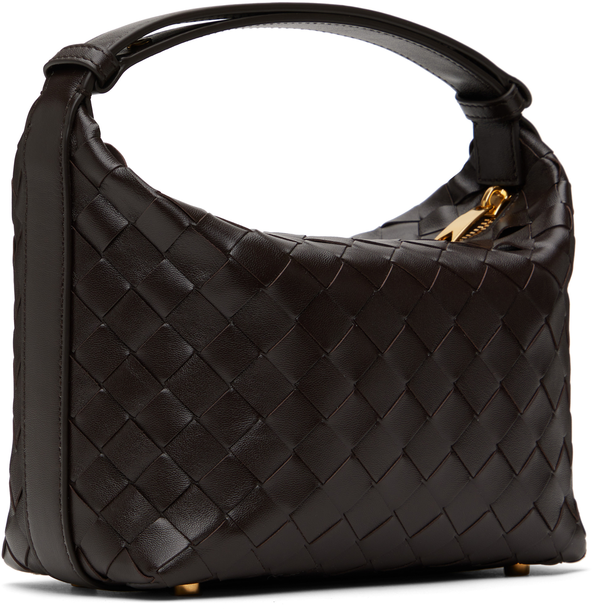 Bottega Veneta - Mini sac Wallace brun