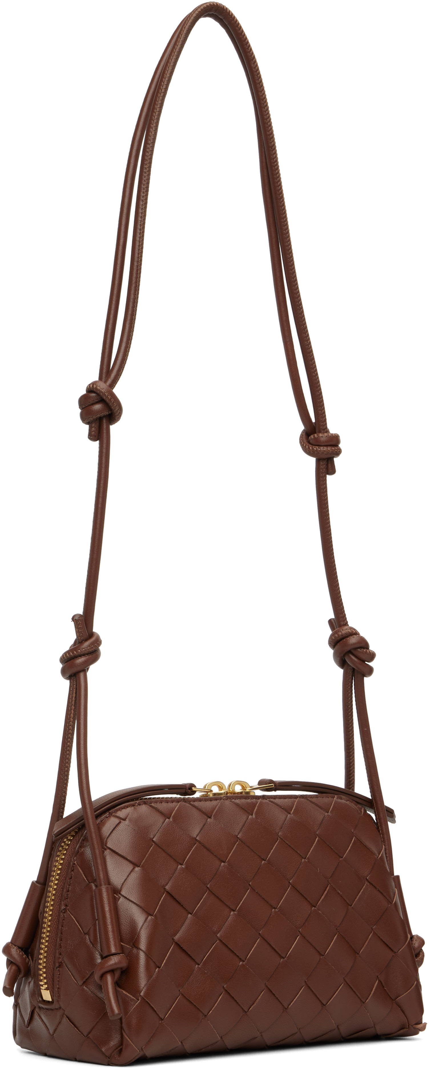 BOTTEGA VENETA コンパクトコットンキャンバストラウザー※未使用 Bottega Veneta: Burgundy Concert Bag | SSENSE