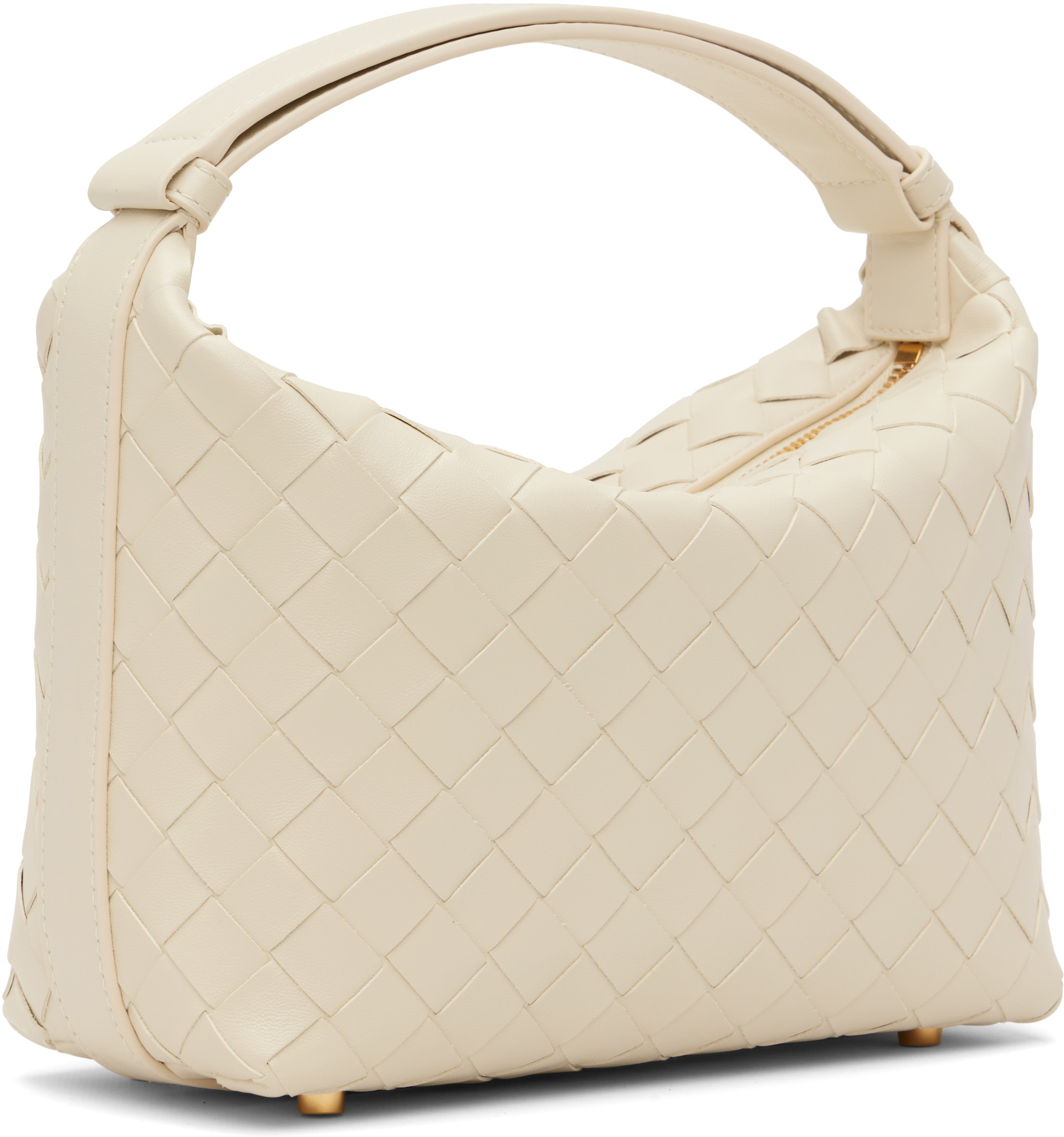 Bottega Veneta - Sac Wallace blanc cassé