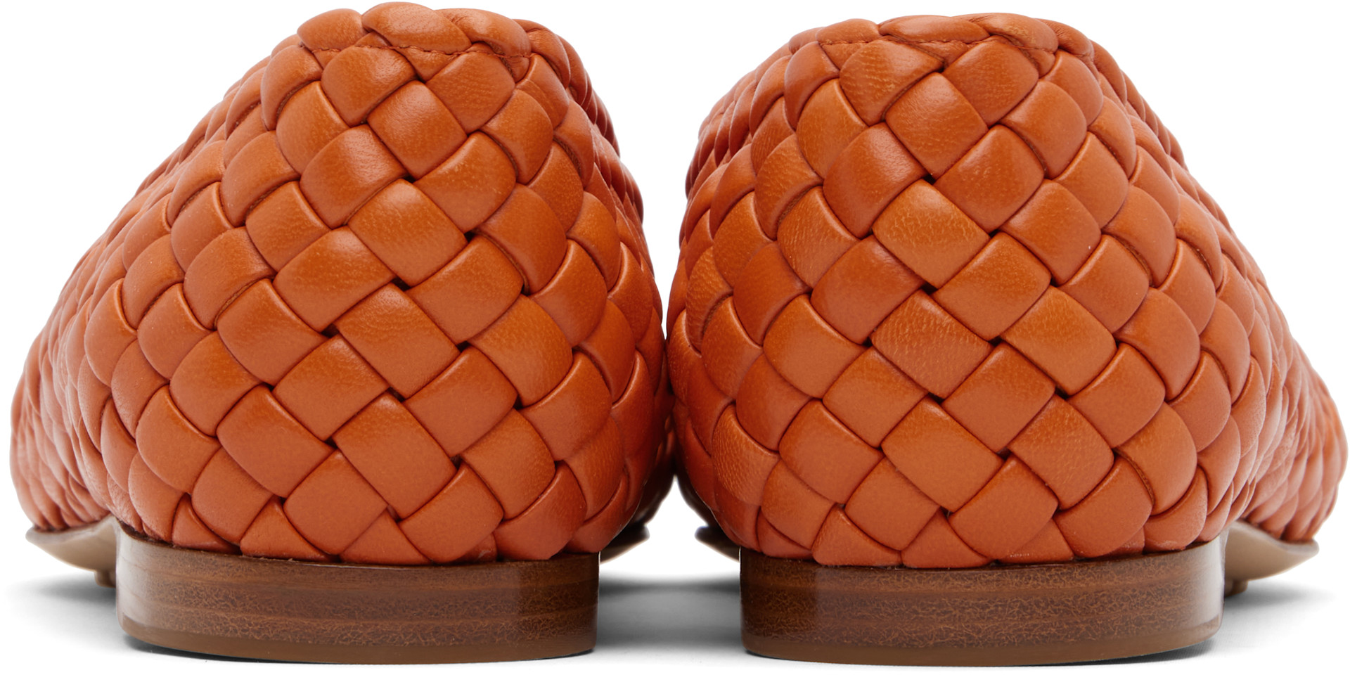 Bottega Veneta - Ballerines Sofia orange