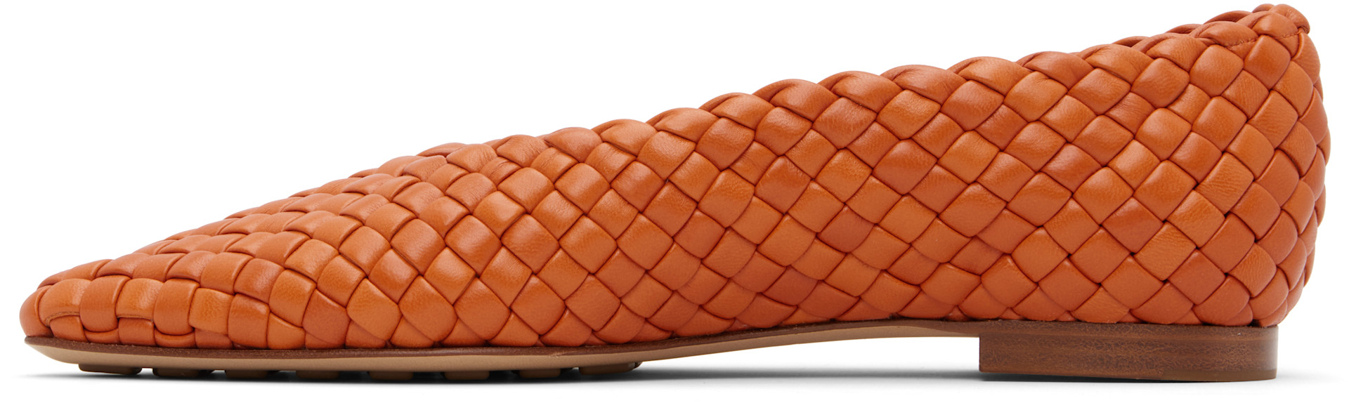 Bottega Veneta - Ballerines Sofia orange