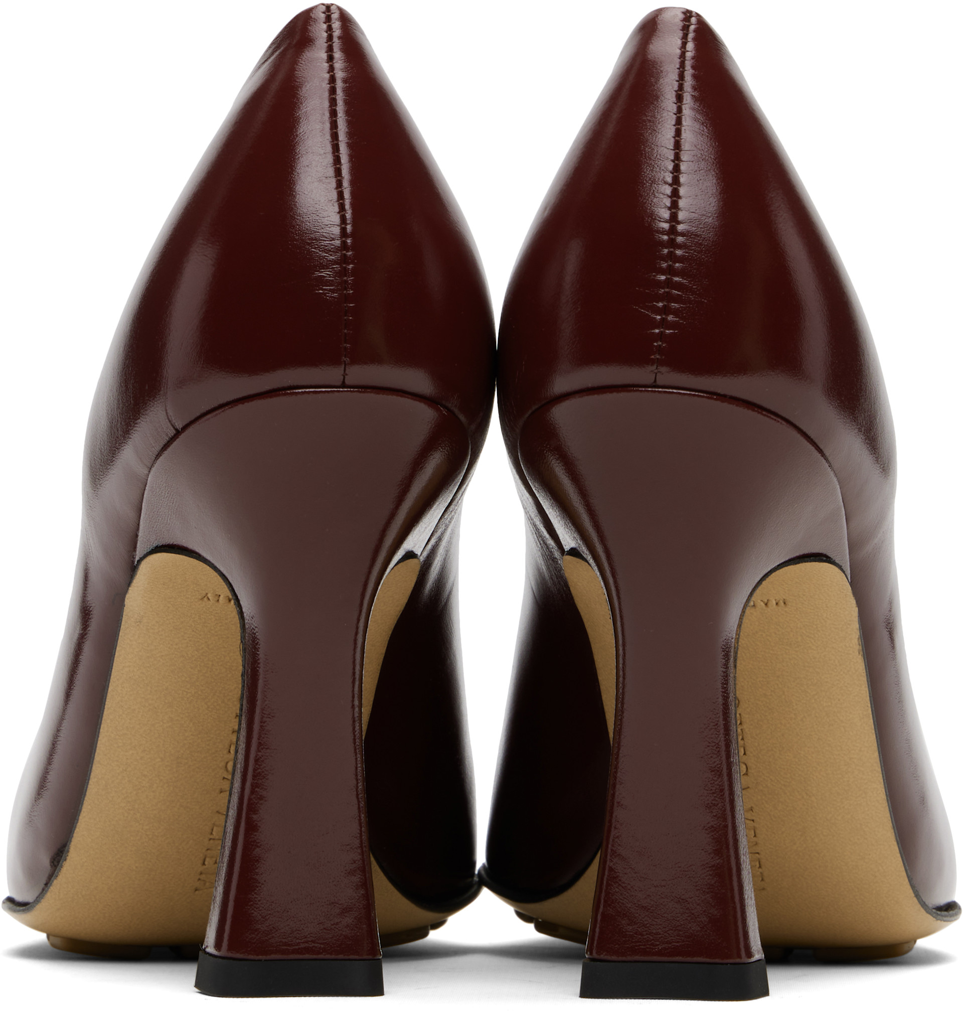 Bottega Veneta - Chaussures à talon Sofia bourgogne