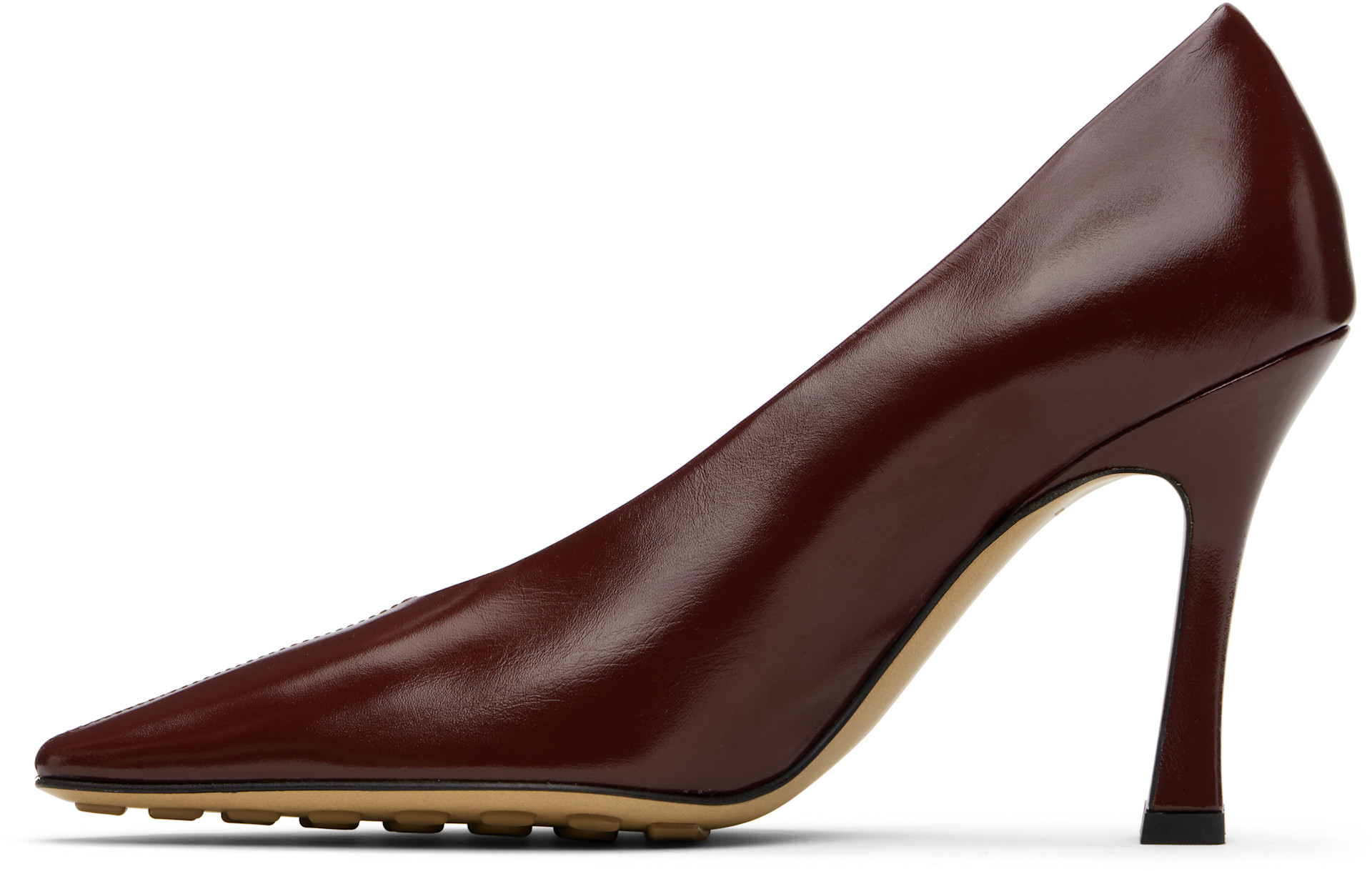 Bottega Veneta - Chaussures à talon Sofia bourgogne